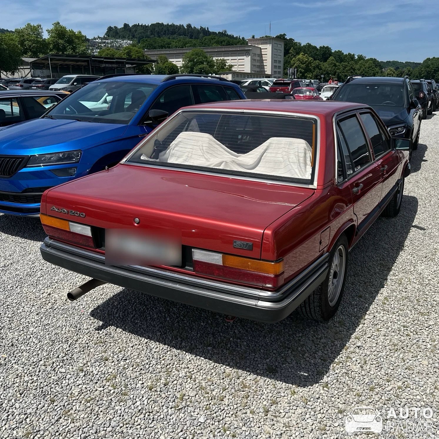 Audi 200 spotted in Luzern