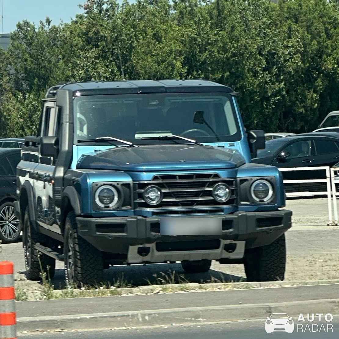 Ineos Grenadier Quartermaster spotted in Otopeni