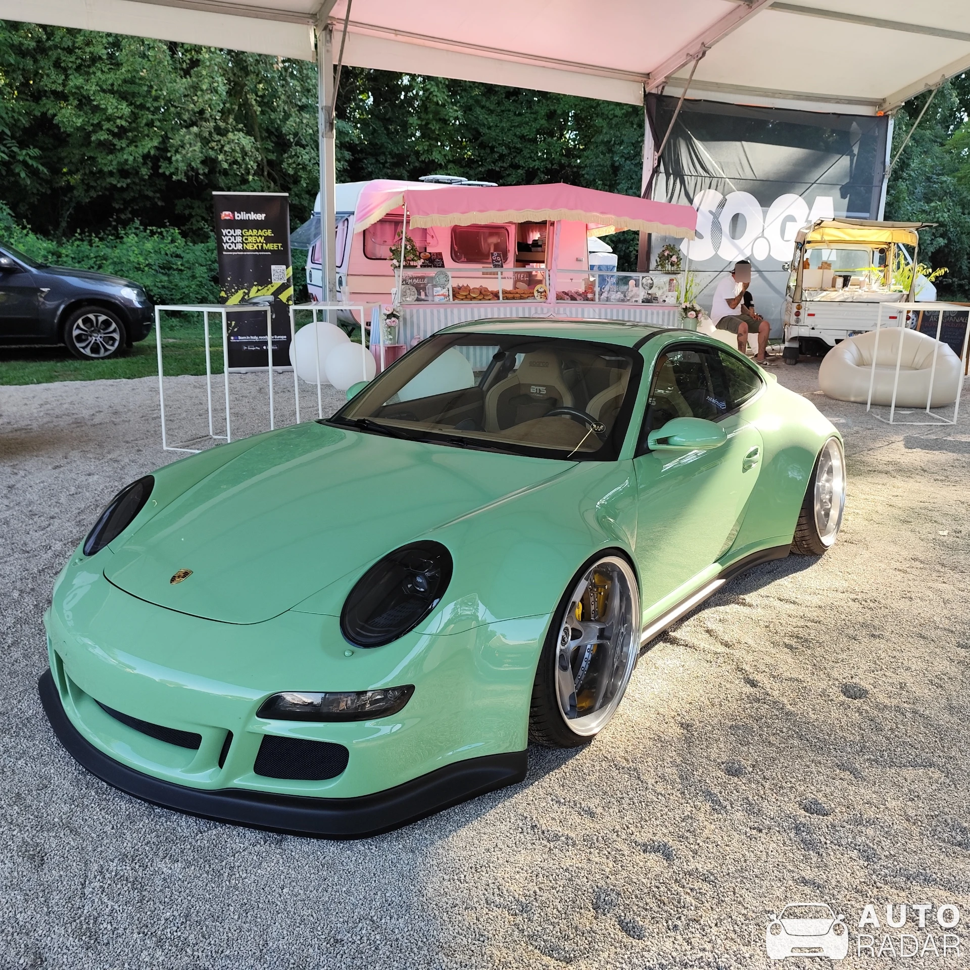 Porsche 997 GT3 spotted in Monzambano
