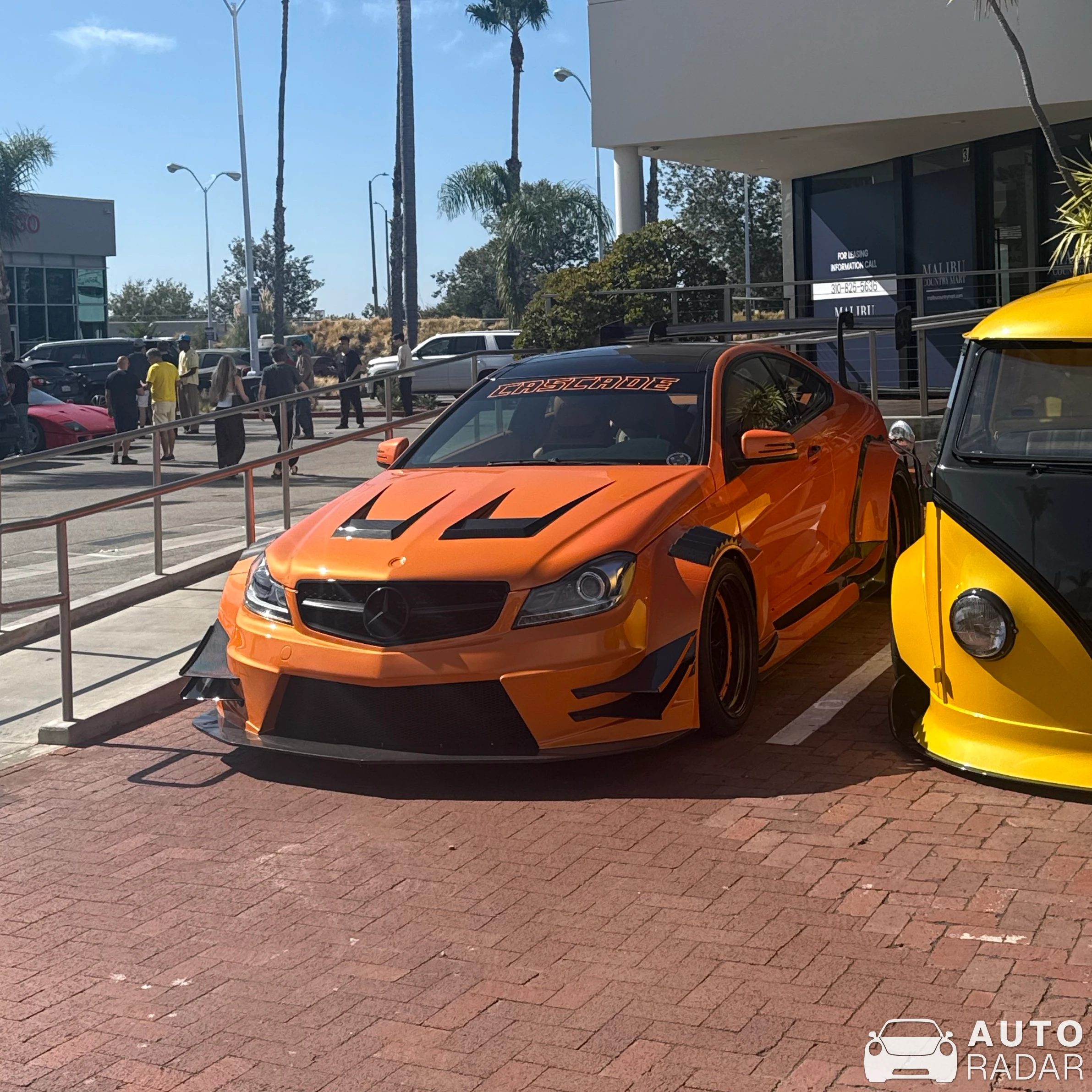 Mercedes-AMG C 63 Coupé W204 spotted in Malibu