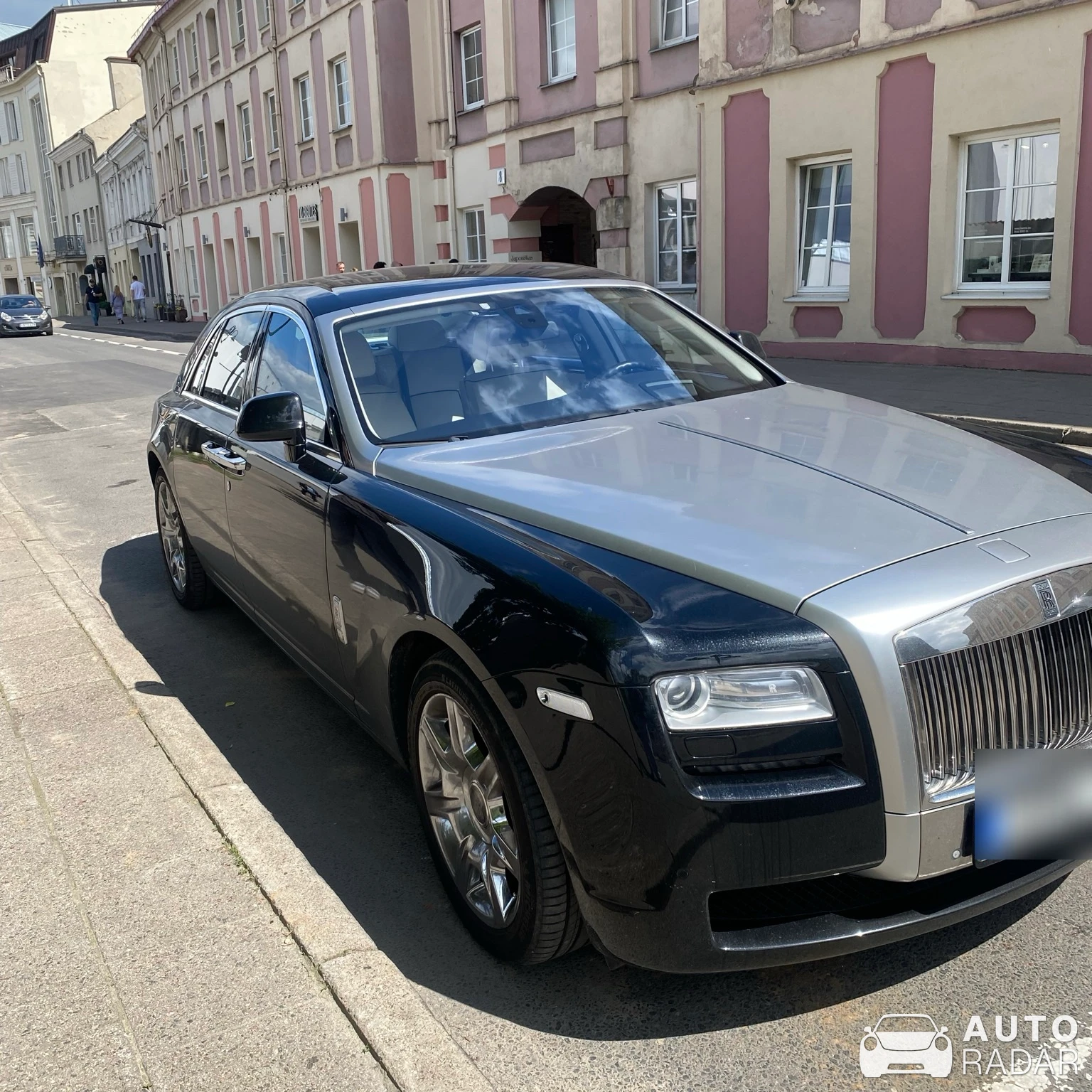 Rolls-Royce Ghost spotted in Vilnius