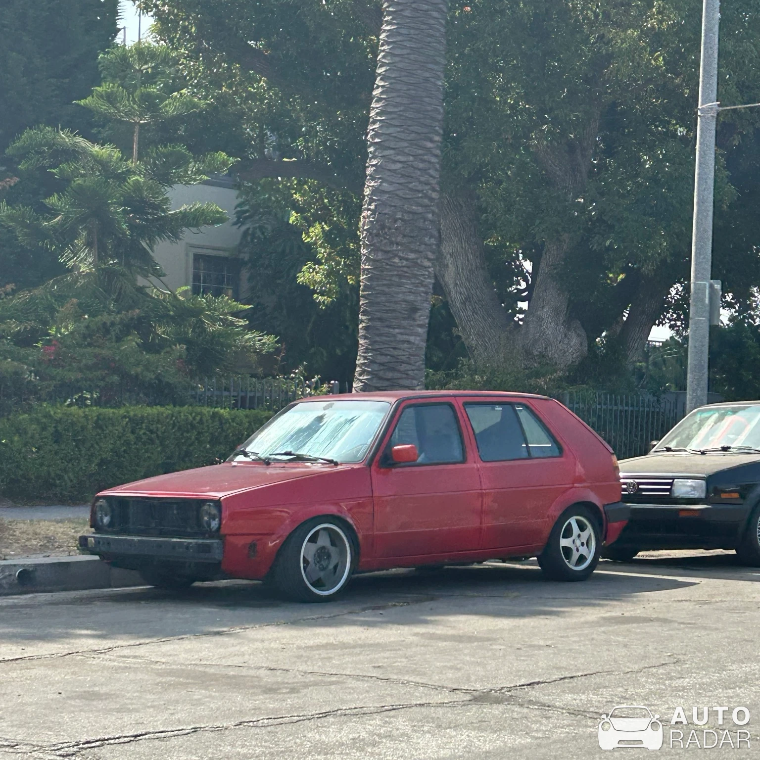 Volkswagen Golf Mk2 spotted in Long Beach