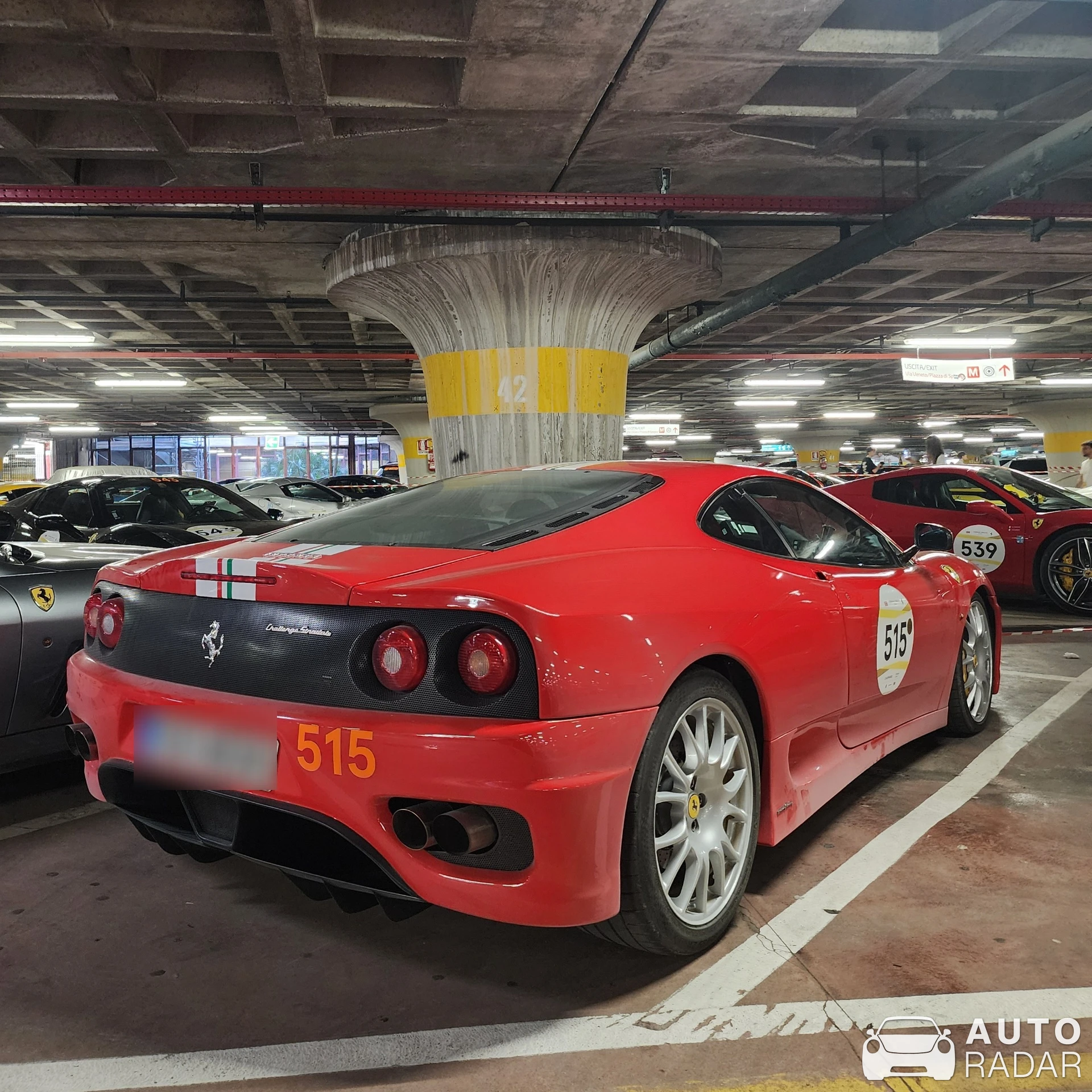 Ferrari Challenge Stradale spotted in Roma
