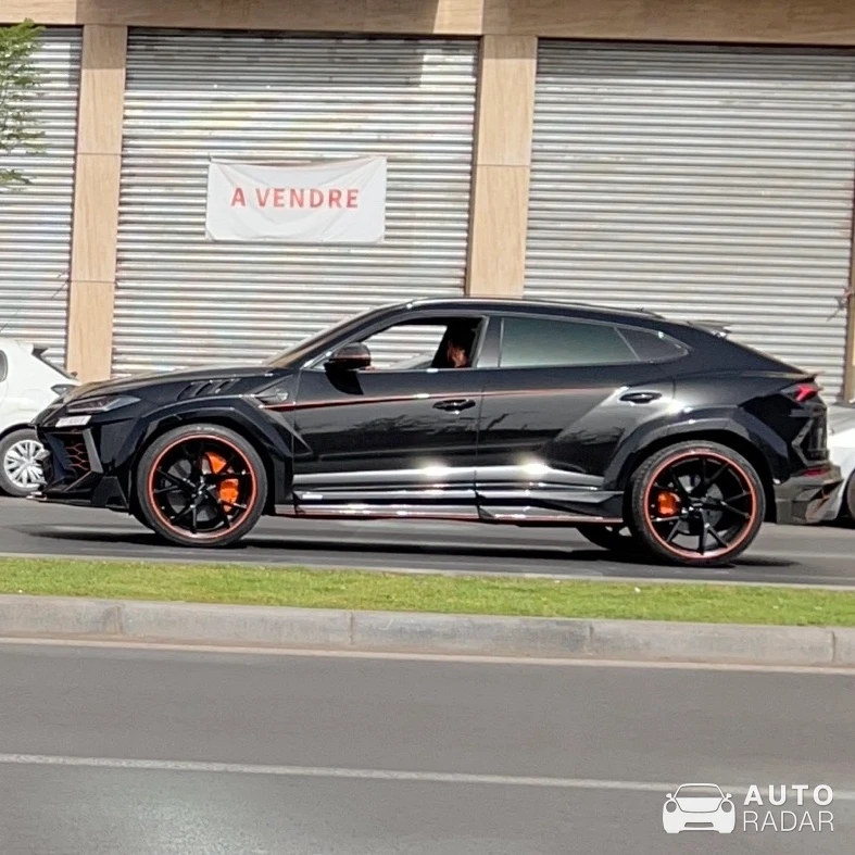 Lamborghini Urus Mansory spotted in Marrakesh