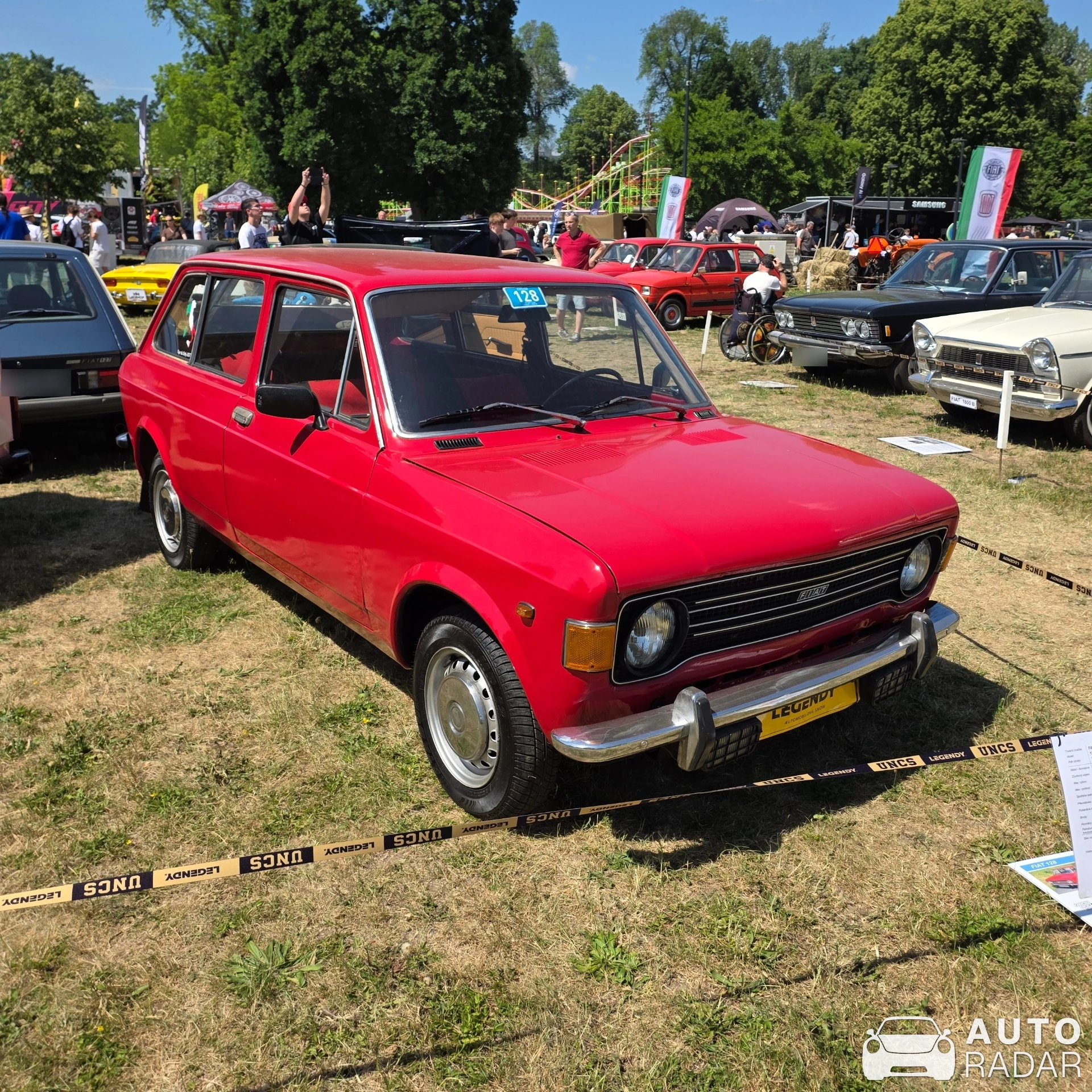 Fiat 128 spotted in Praha