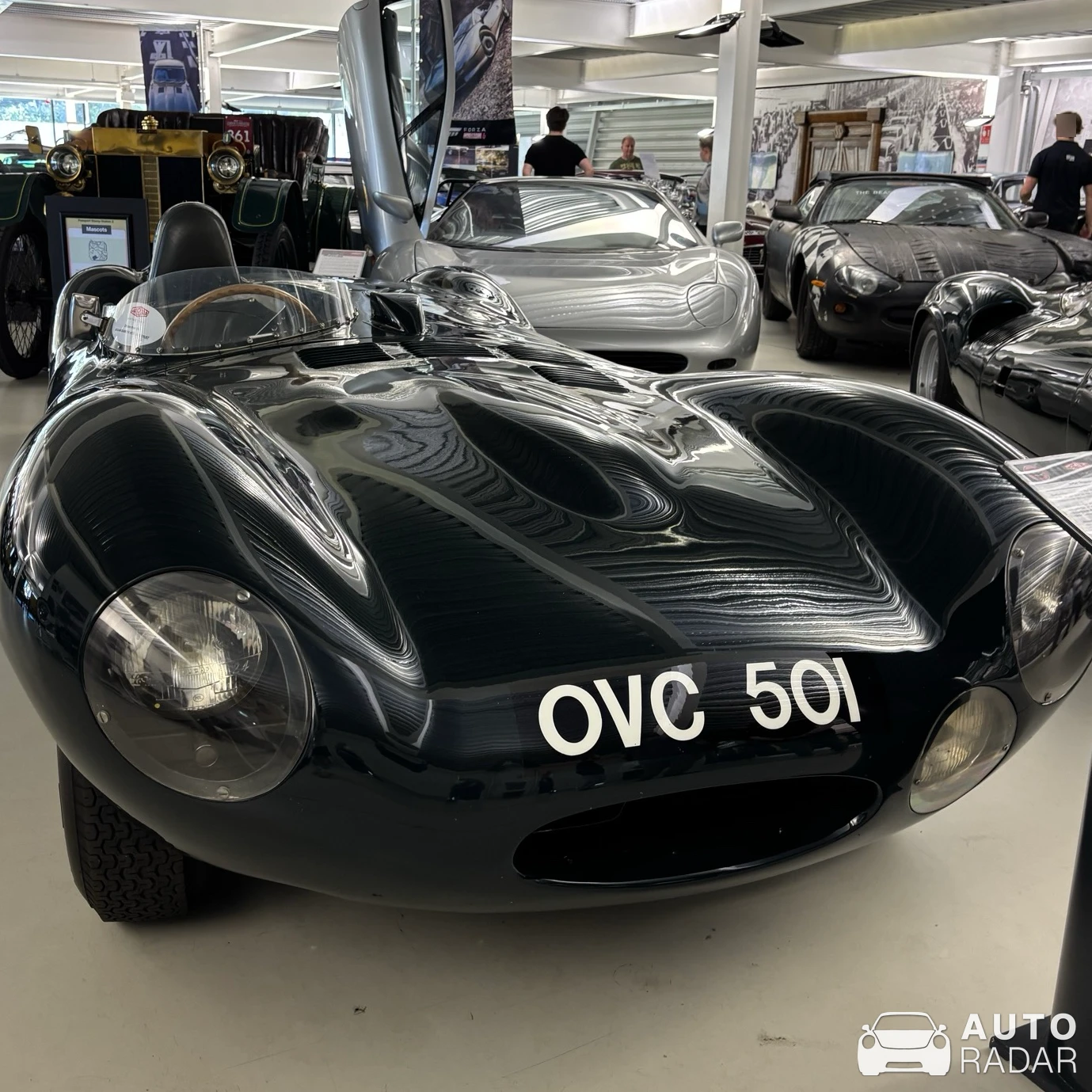 Jaguar D-Type spotted in Warwick