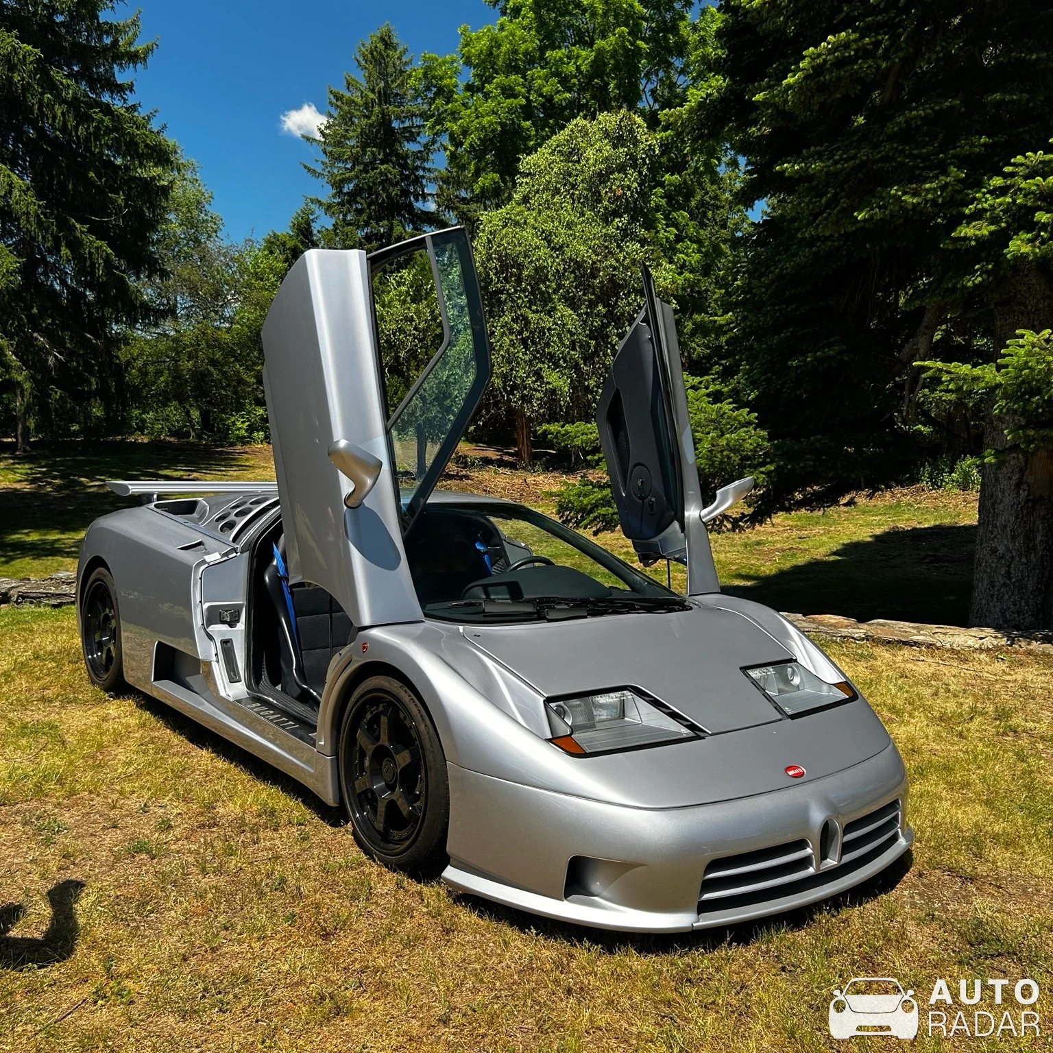 Bugatti EB110 SS spotted in Mahwah