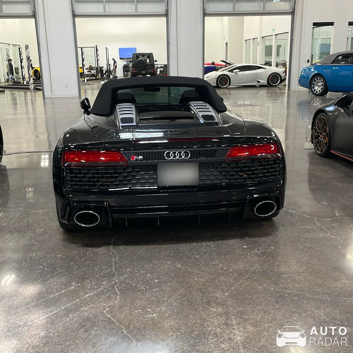 Audi R8 V10 Spyder spotted in Farmers Branch
