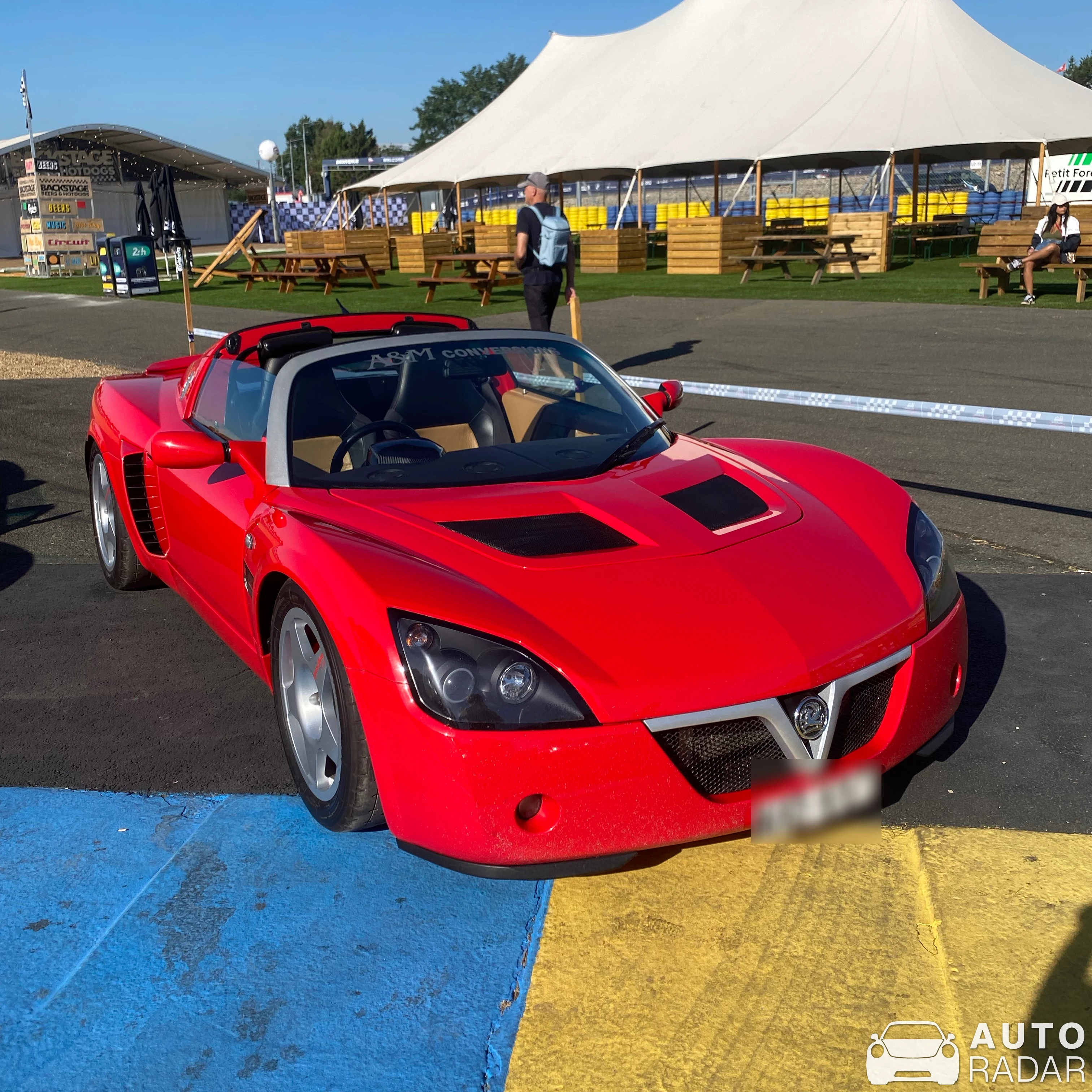 Vauxhall VX220 spotted in Le Mans