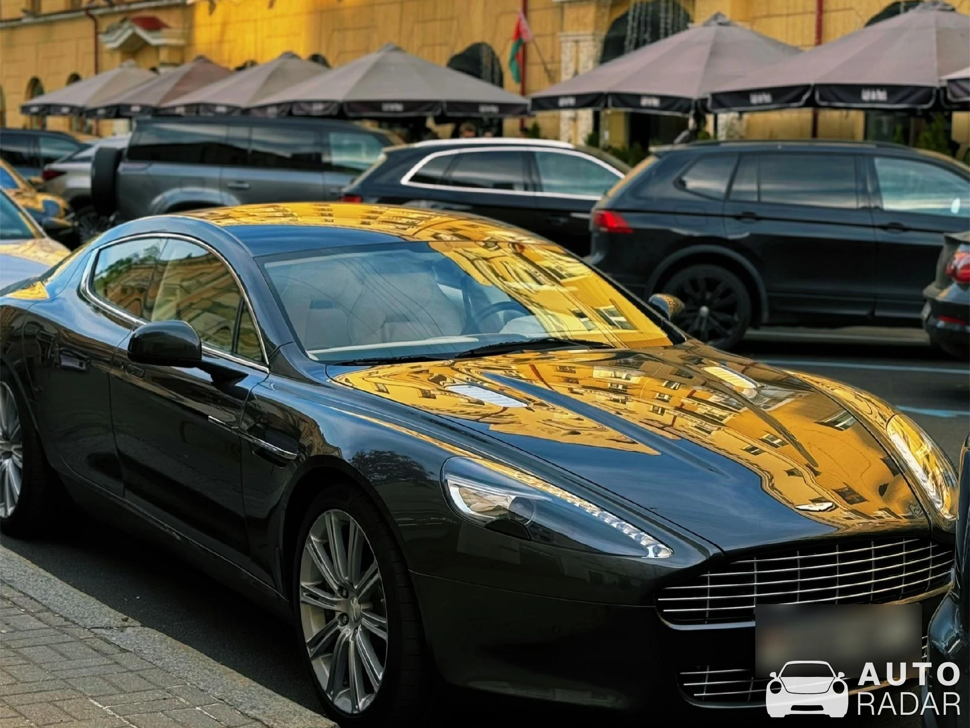 Aston Martin Rapide spotted in Minsk