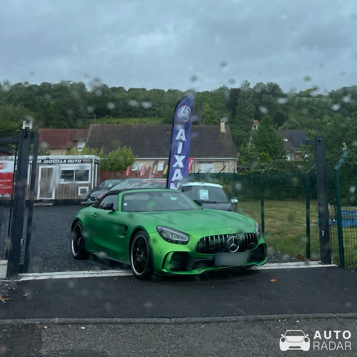 Mercedes-AMG GT C Roadster R190 spotted in Rouen