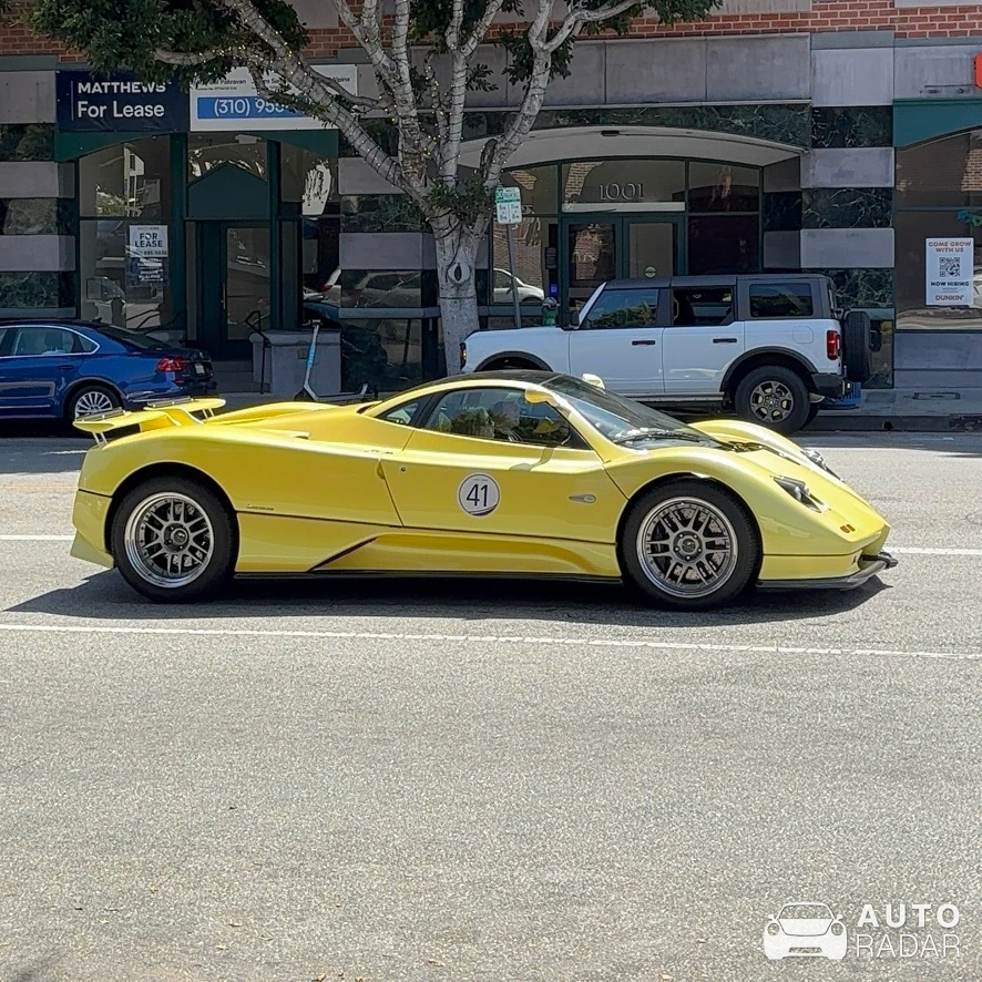 Pagani Zonda C12-S spotted in Los Angeles