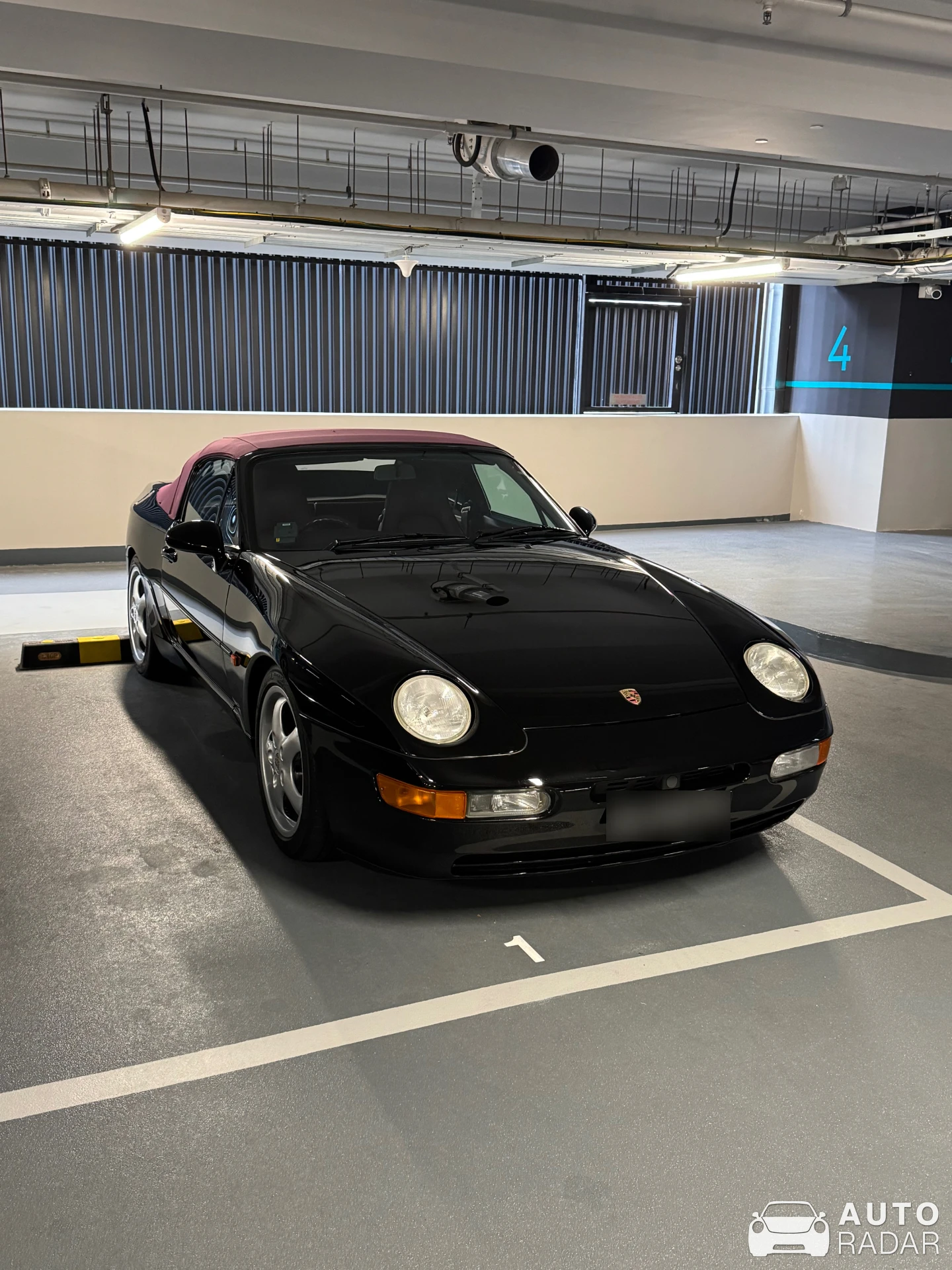 Porsche 968 Cabriolet spotted in Singapore