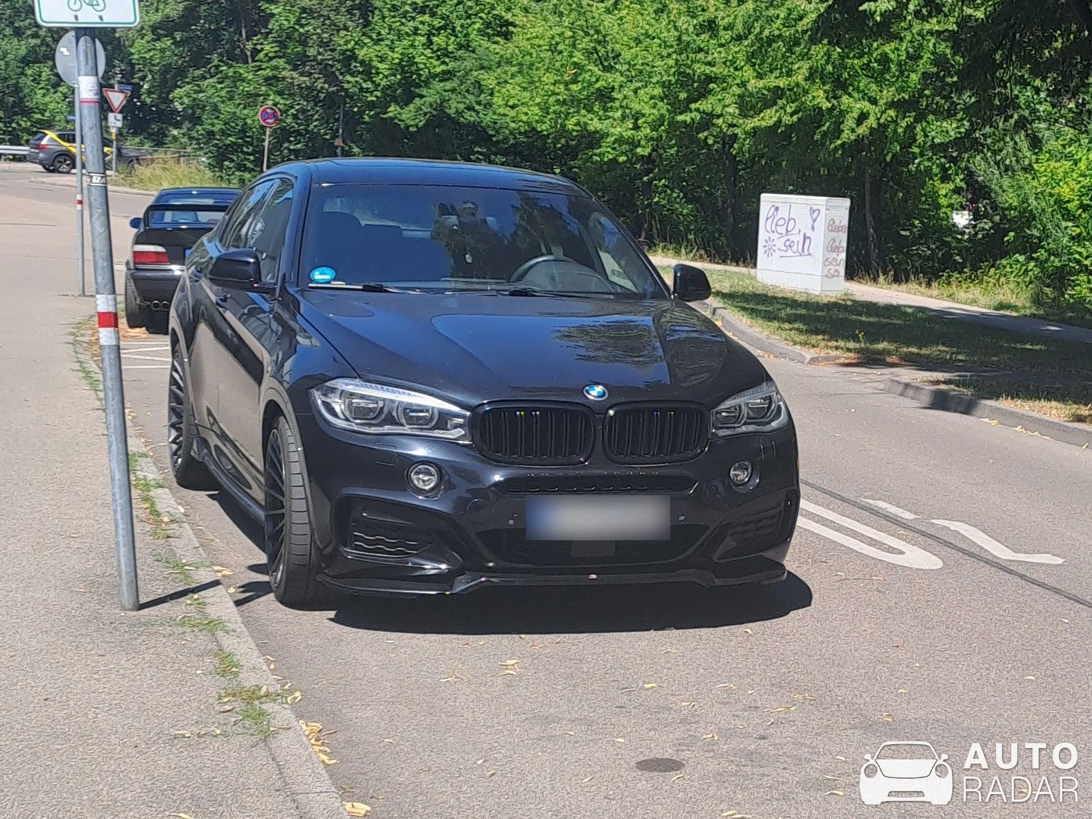 BMW Hamann X6 M F86 spotted in Aalen