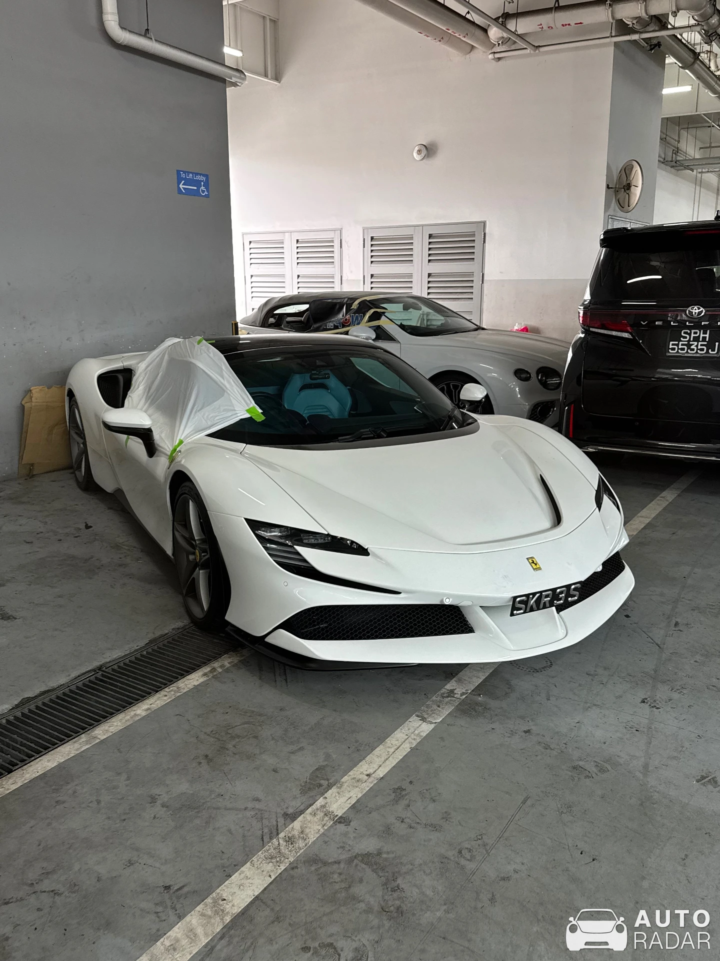 Ferrari SF90 Spider Tailor Made spotted in Singapore
