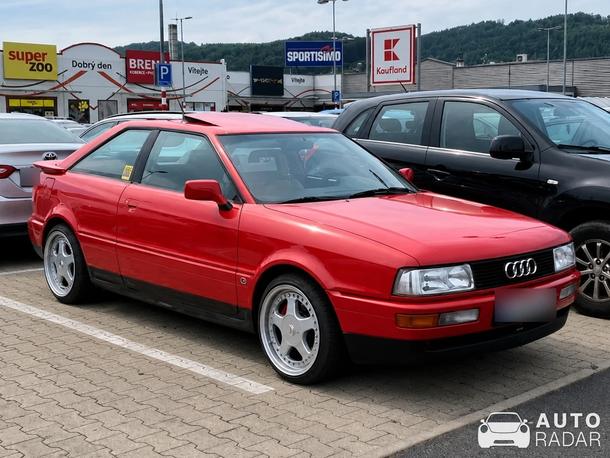 Audi Coupé spotted in Děčín