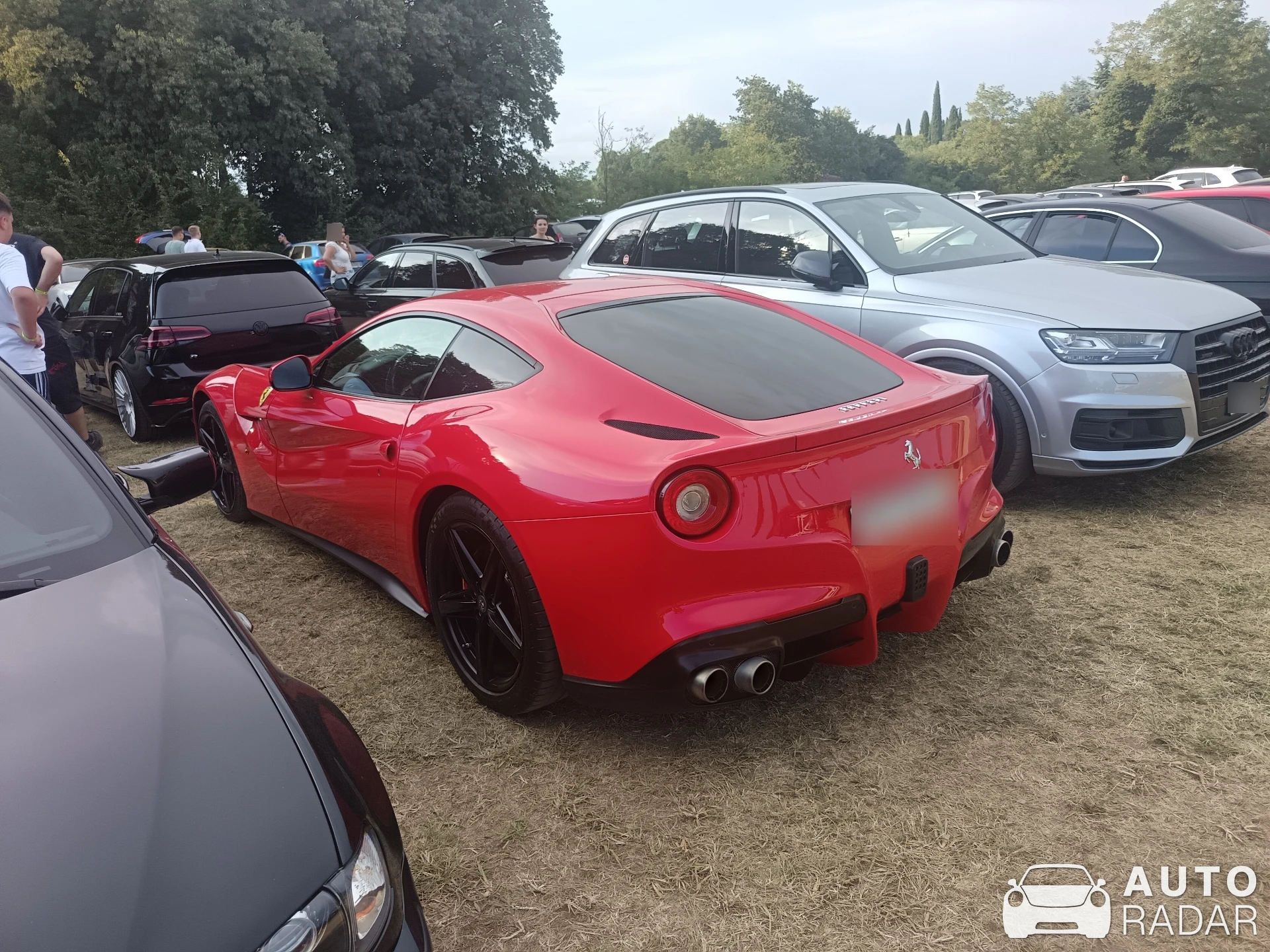 Ferrari F12 spotted in Monzambano
