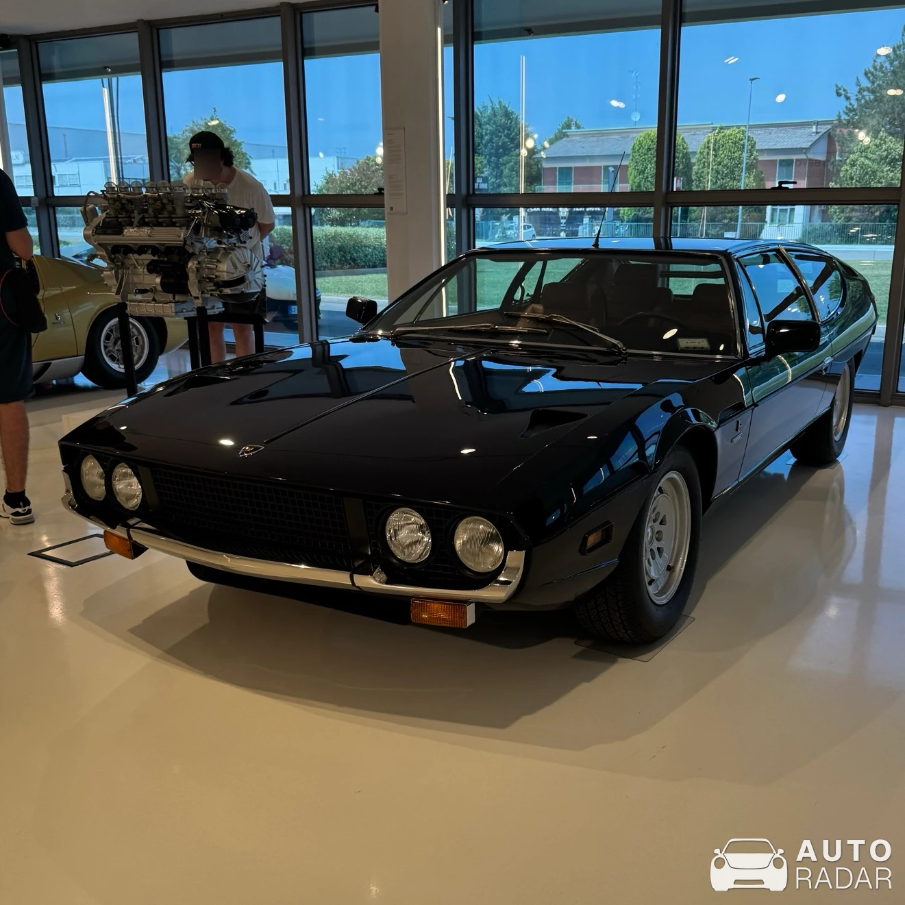 Lamborghini Espada spotted in Sant'Agata Bolognese