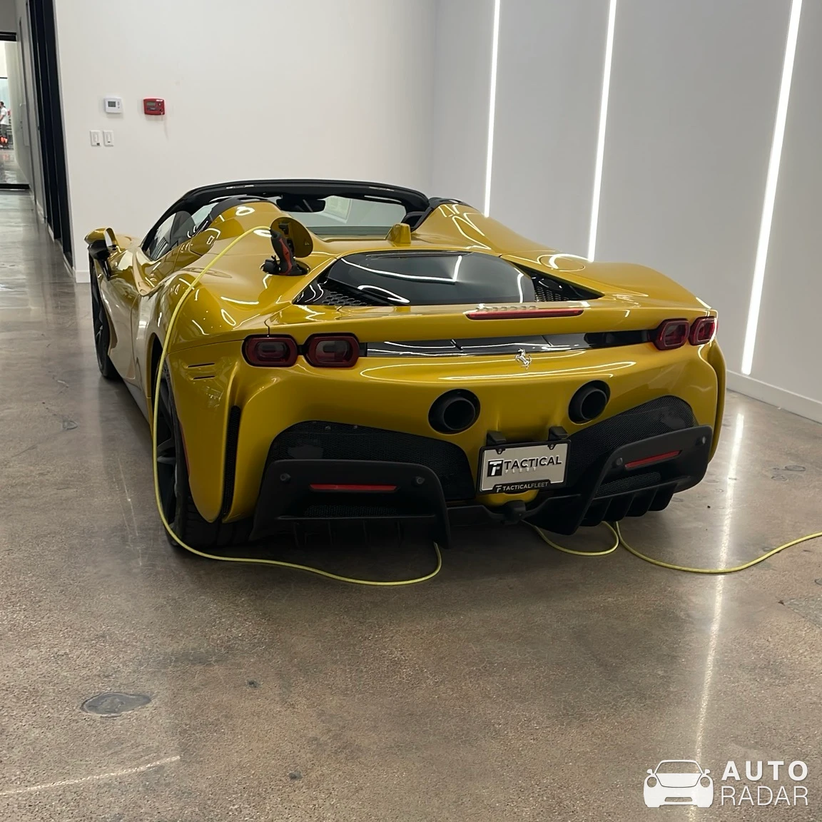 Ferrari SF90 Spider spotted in Farmers Branch