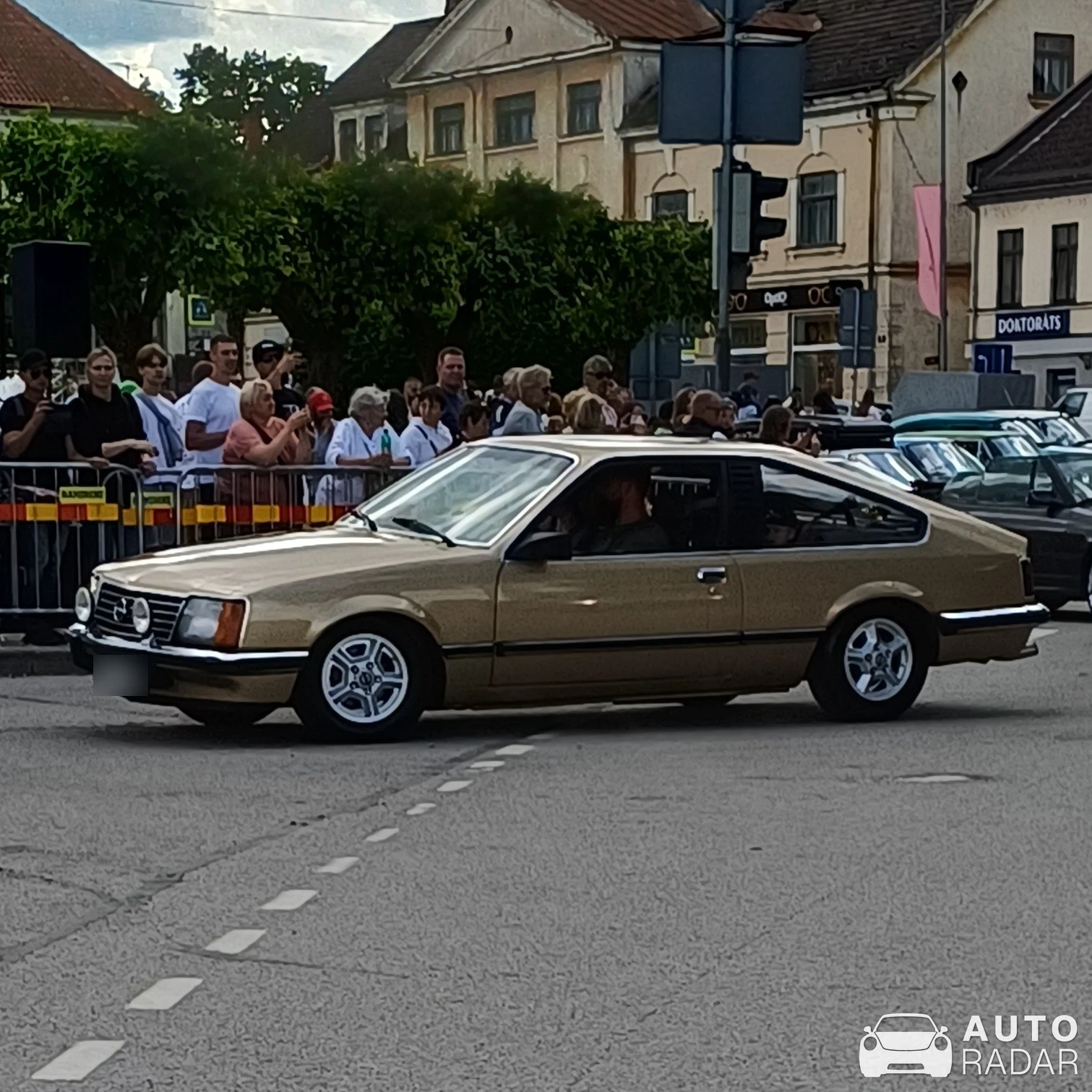 Opel Monza spotted in Saldus