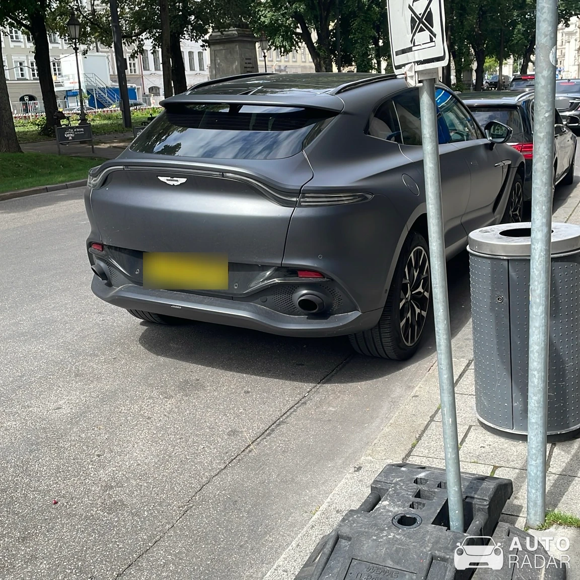 Aston Martin DBX 1913 Edition 1/500 spotted in Munich