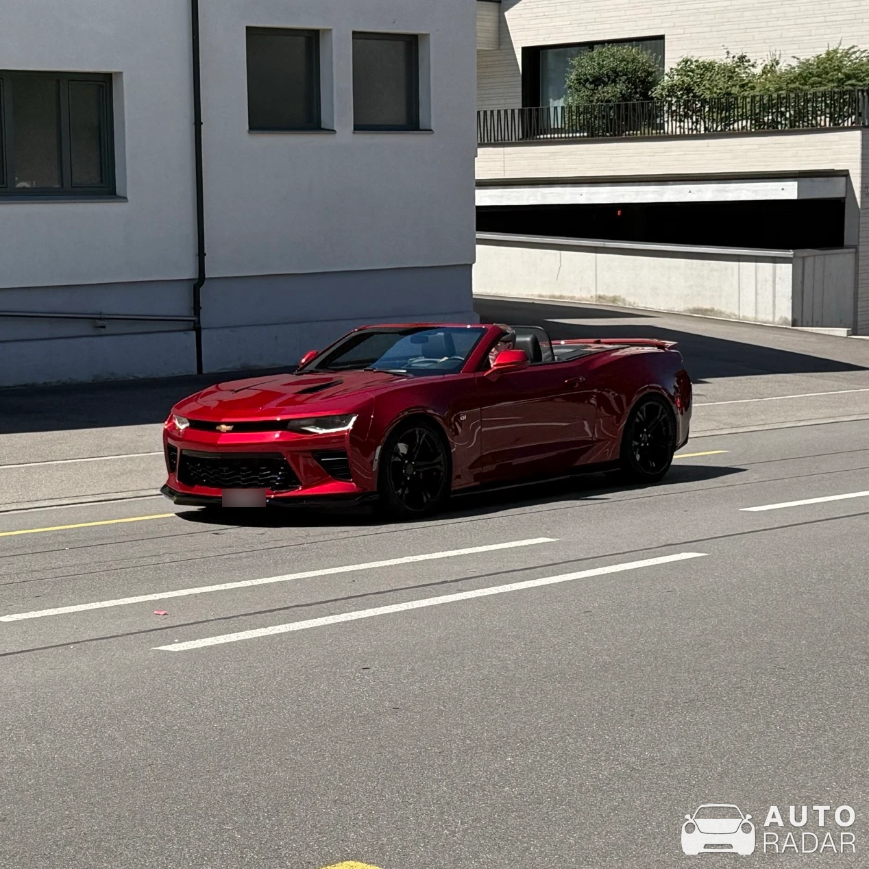 Chevrolet Camaro Convertible spotted in Altendorf