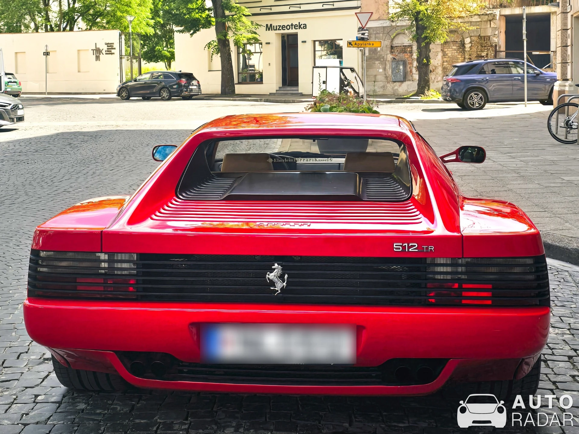 Ferrari 512 TR spotted in Vilnius