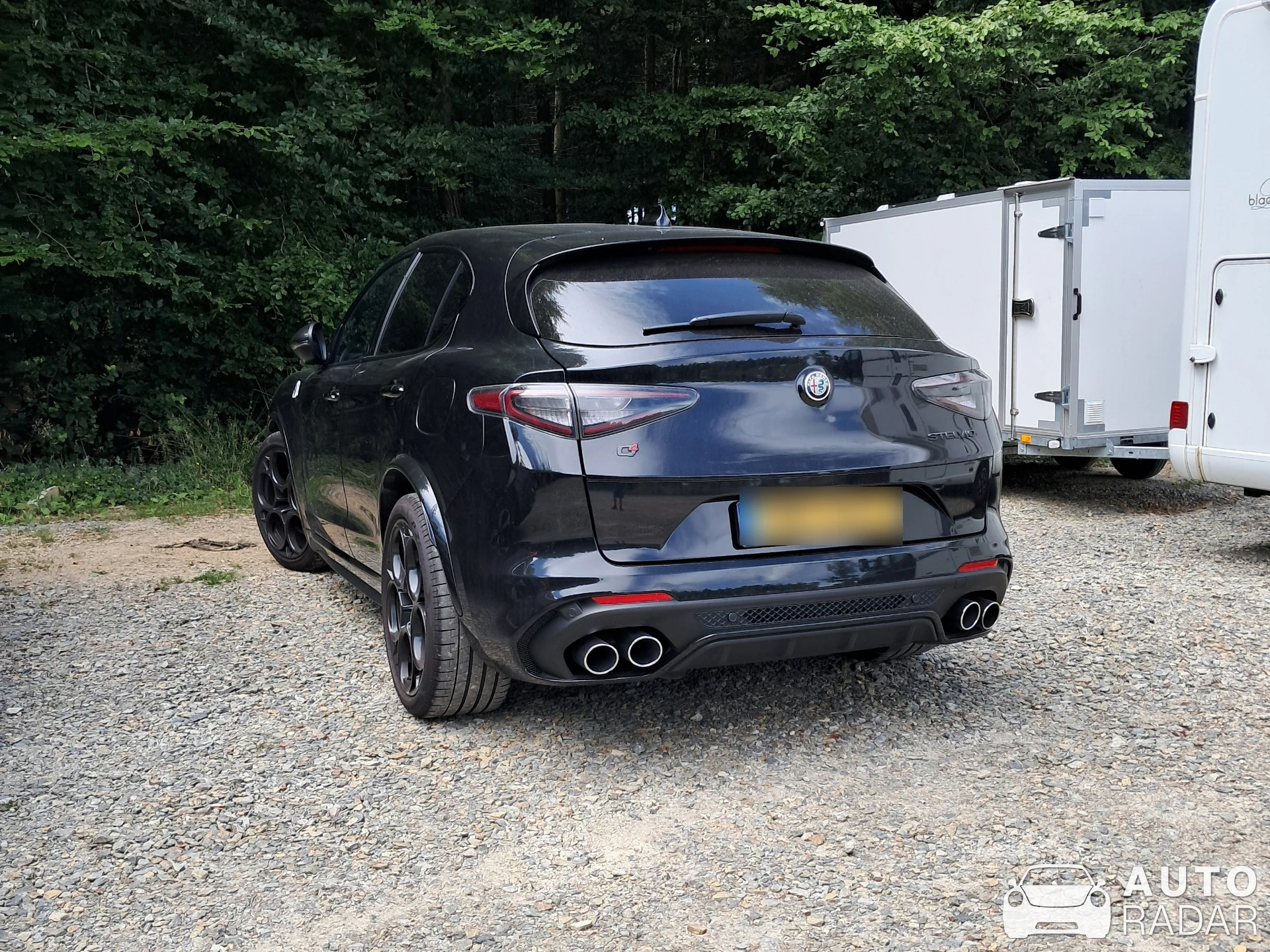 Alfa Romeo Stelvio Quadrifoglio spotted in Tongeren-Borgloon
