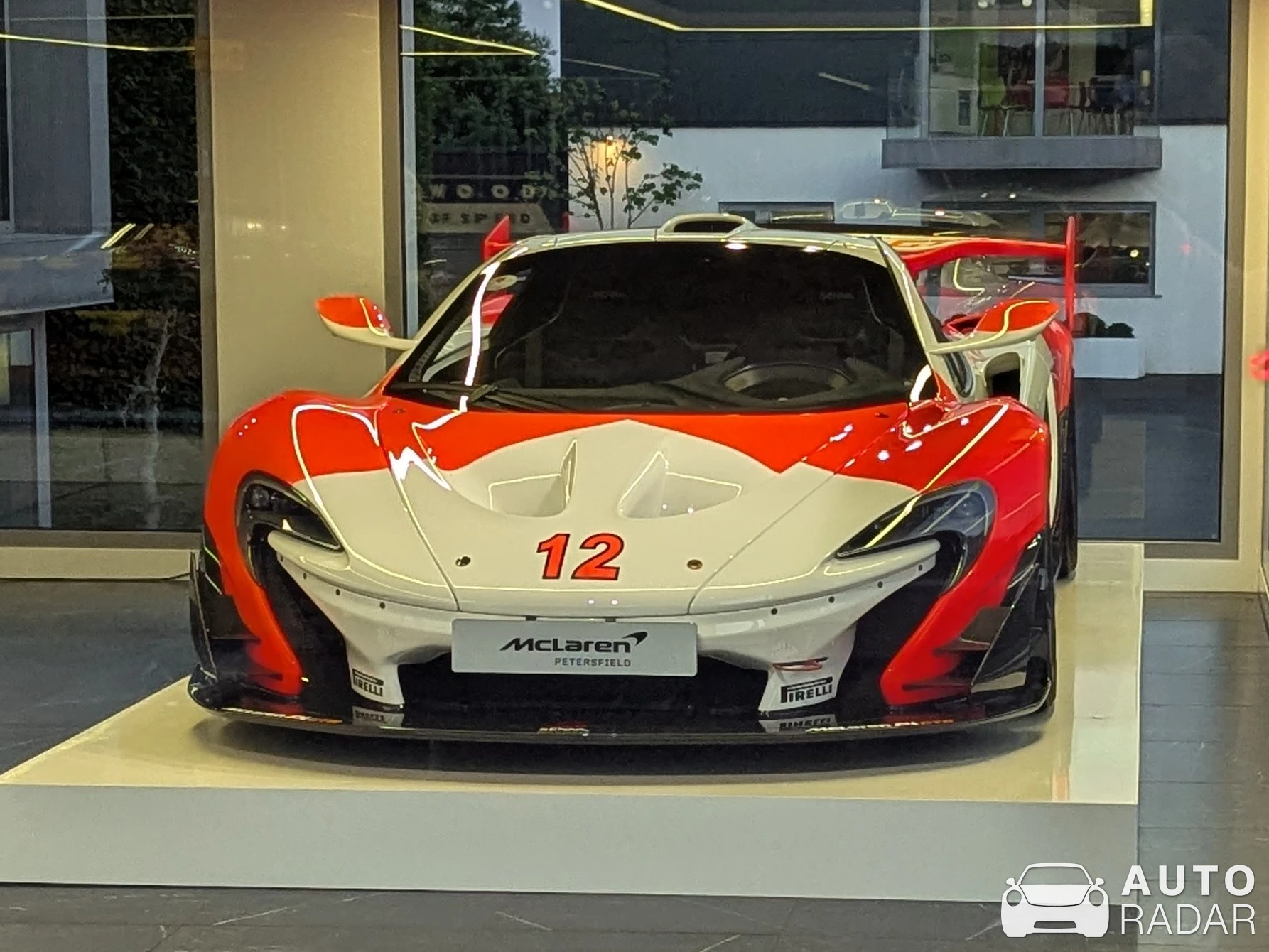 McLaren P1 spotted in Midhurst