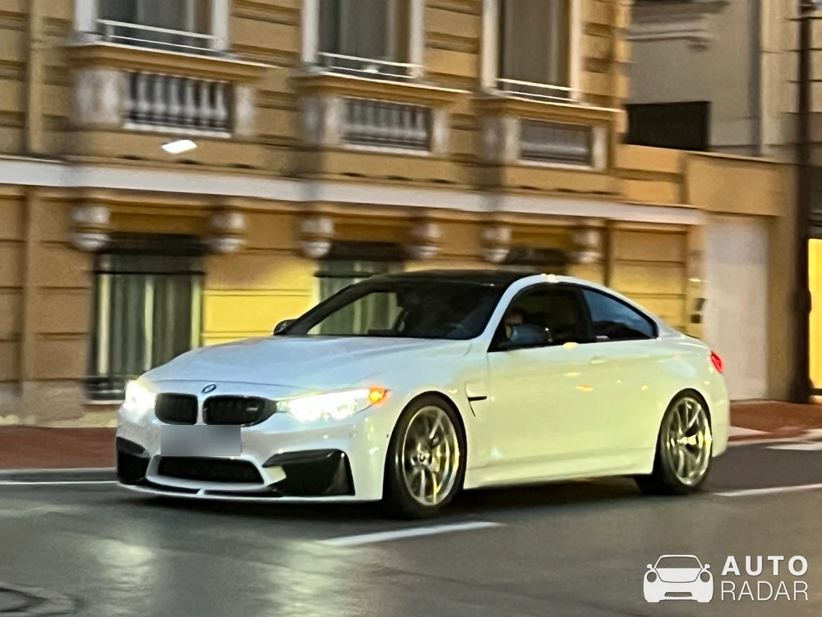 BMW M4 F82 Coupé spotted in Monaco