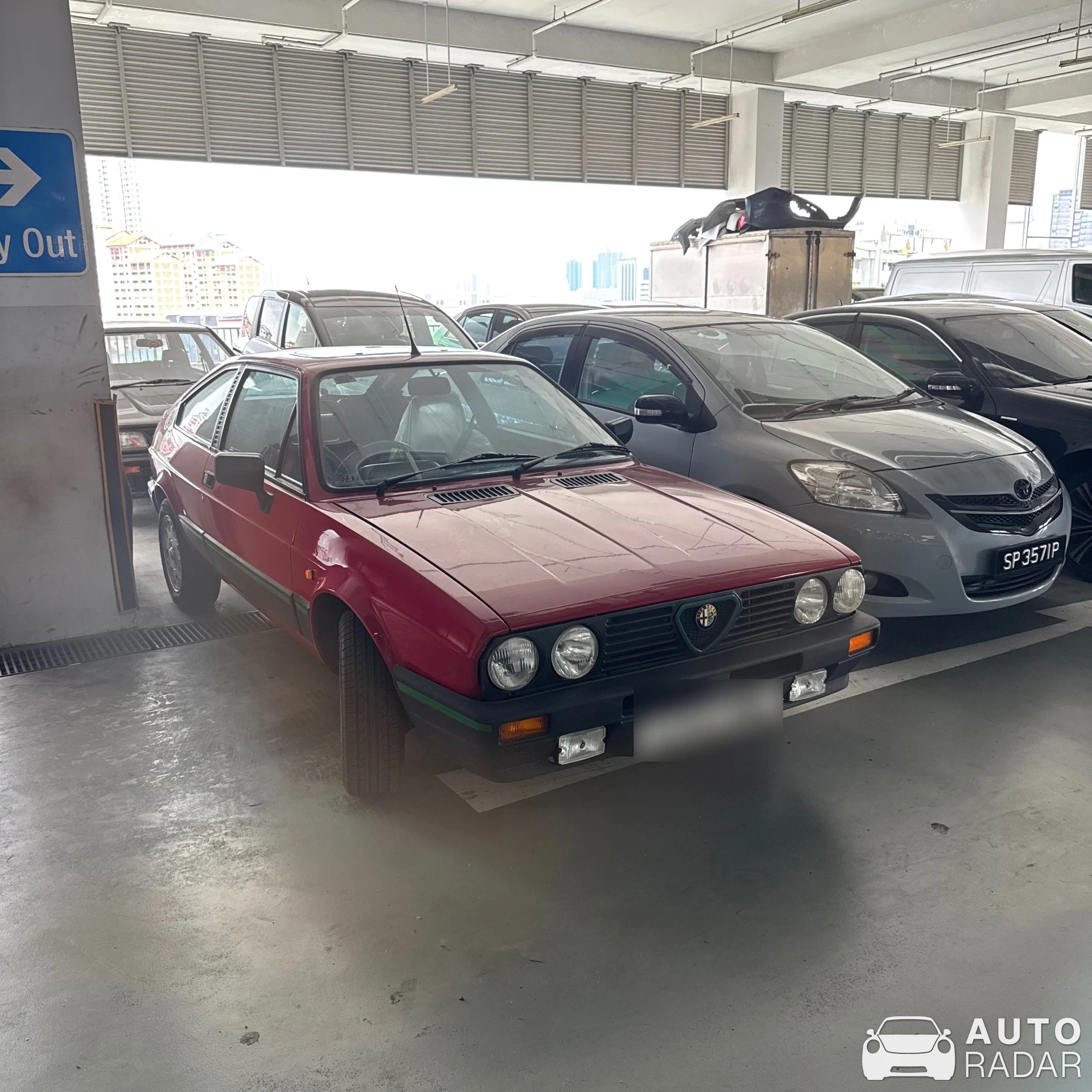 Alfa Romeo Sprint spotted in Singapore