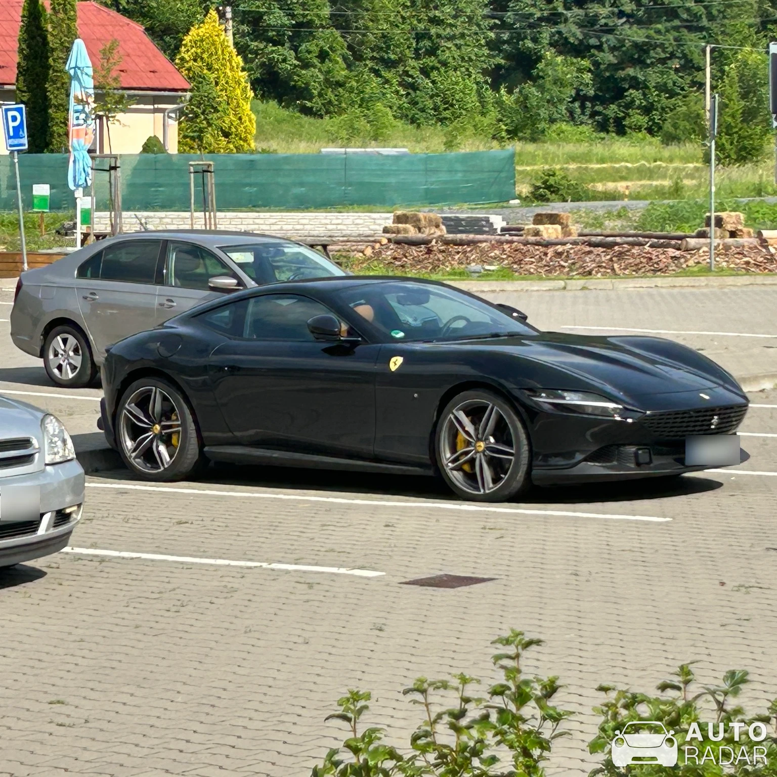 Ferrari Roma spotted in Čeladná