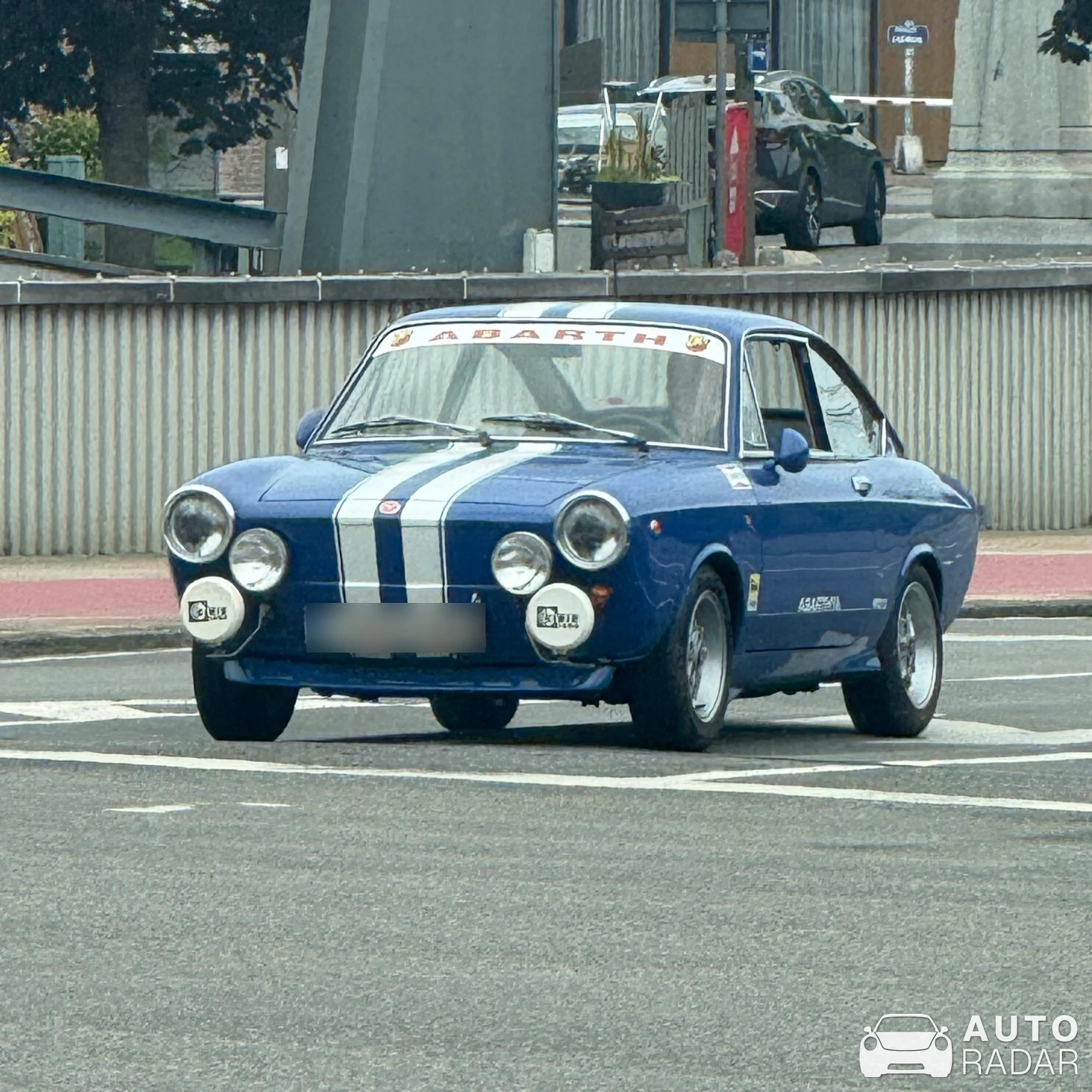 Fiat 850 Sport Coupé spotted in Mechelen
