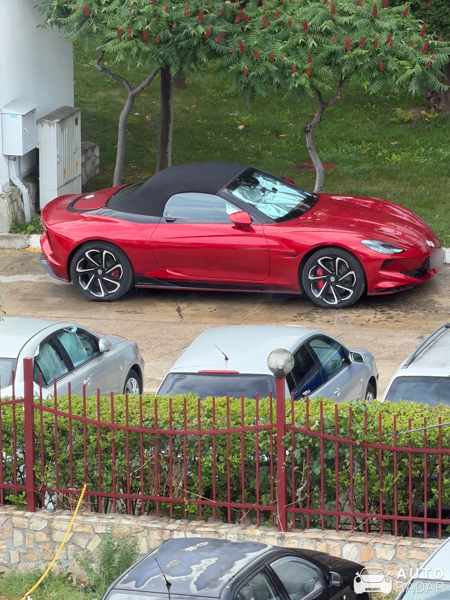 MG Cyberster spotted in Свети Влас