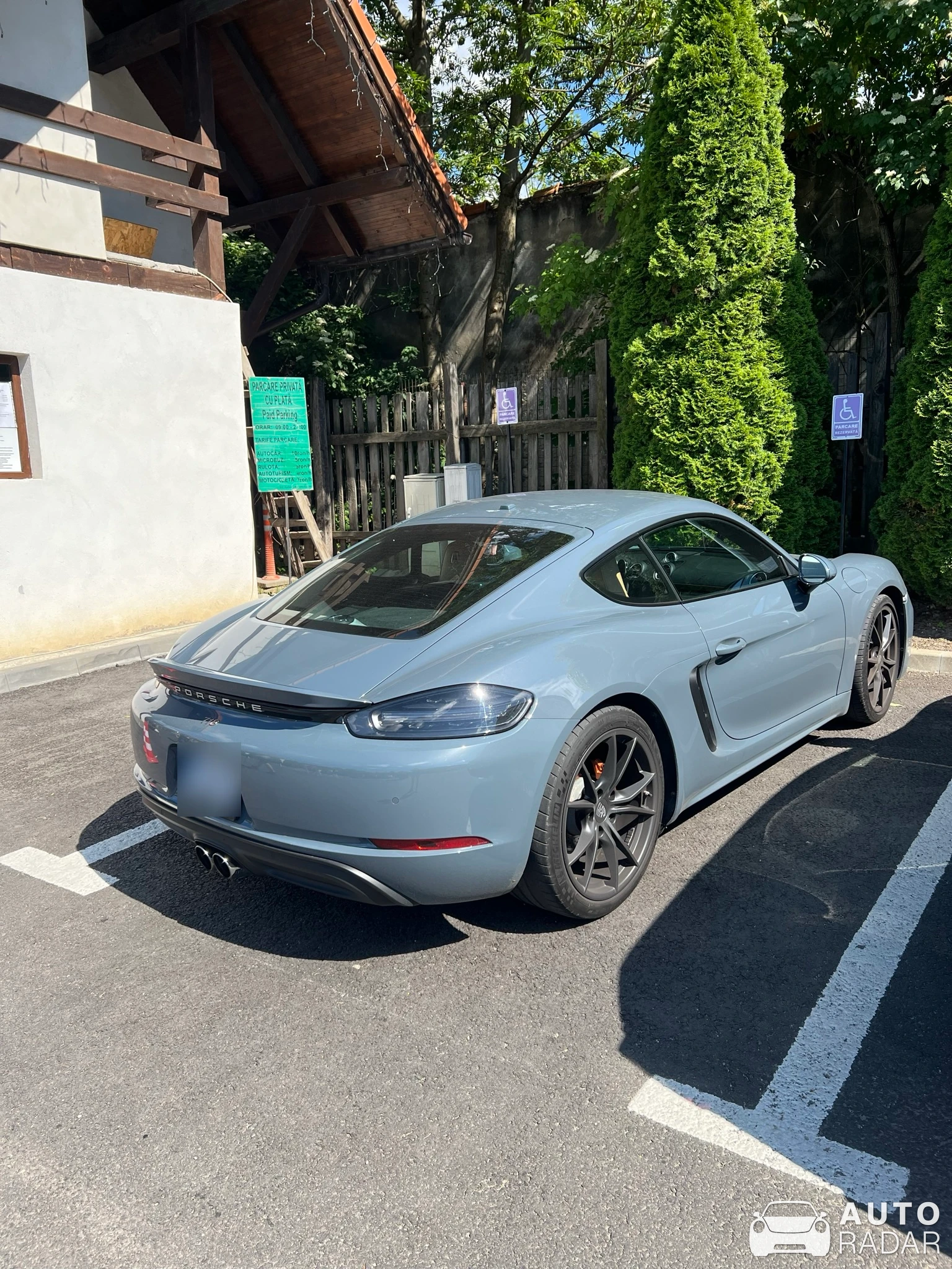 Porsche 718 Cayman T spotted