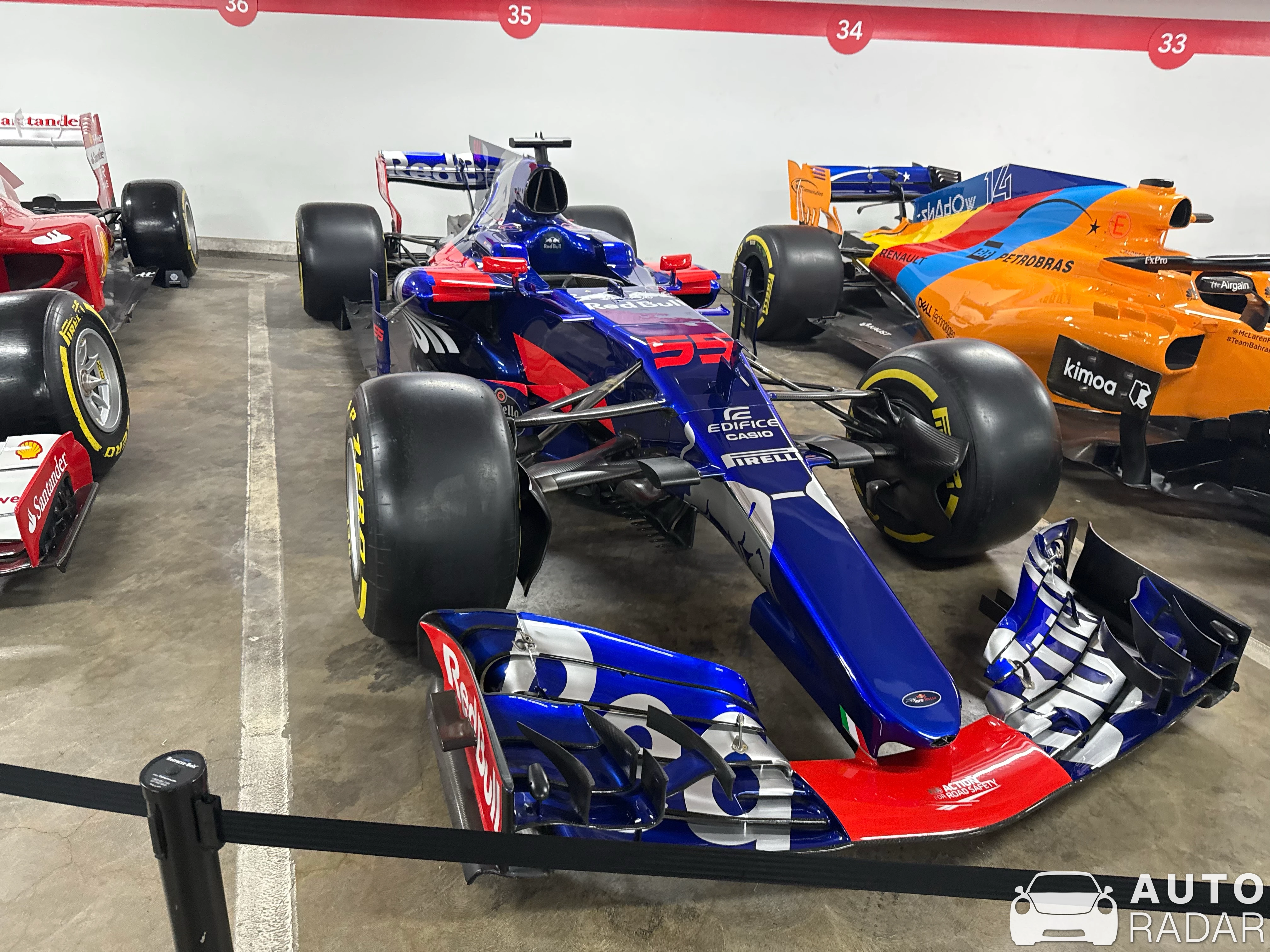 Scuderia Toro Rosso STR8 spotted in Los Angeles