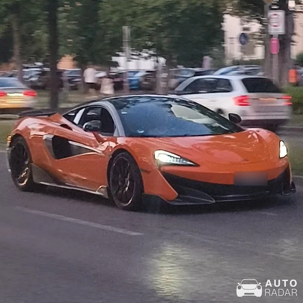 McLaren 600LT spotted in Friedrichshafen