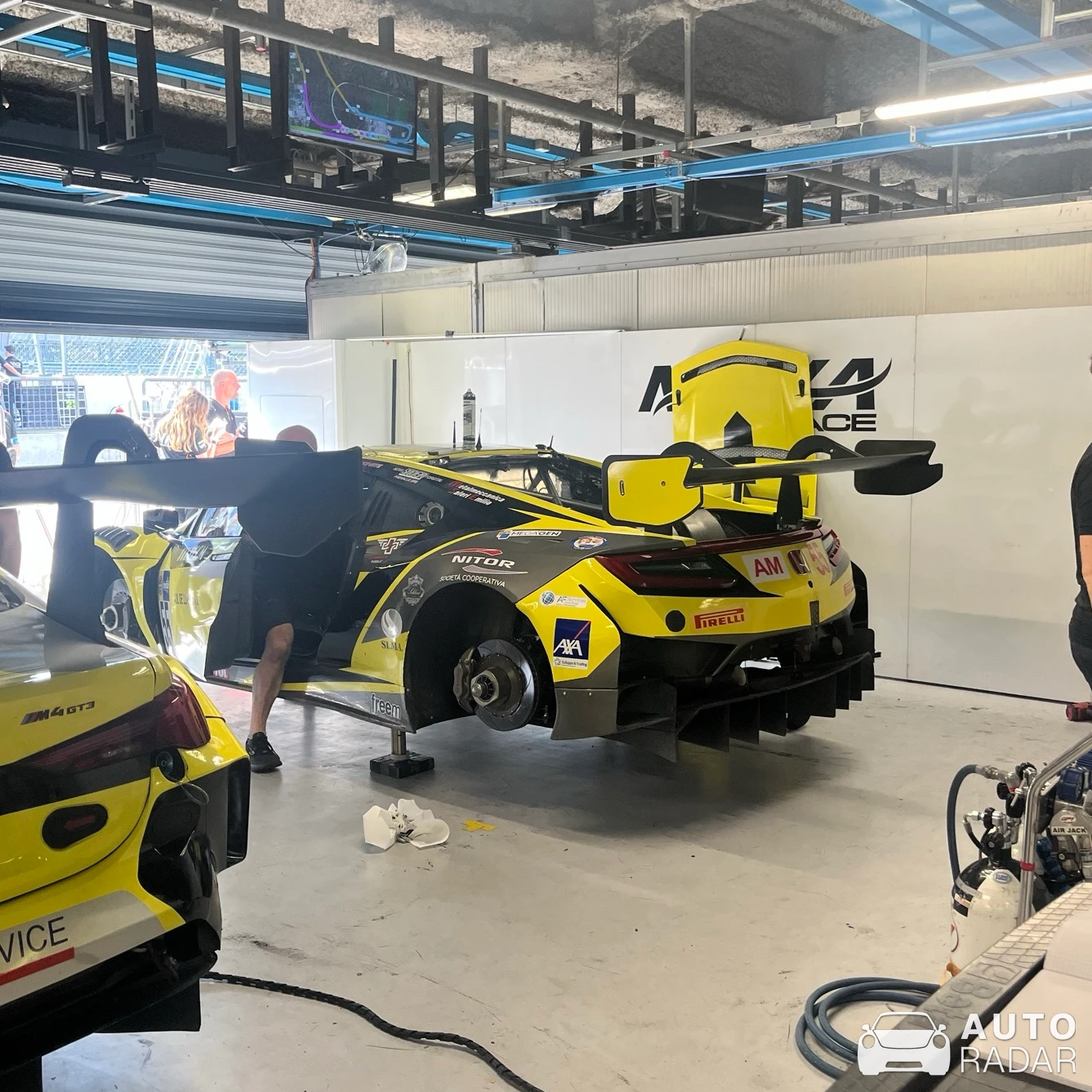 Honda NSX GT3 Evo22 spotted in Monza