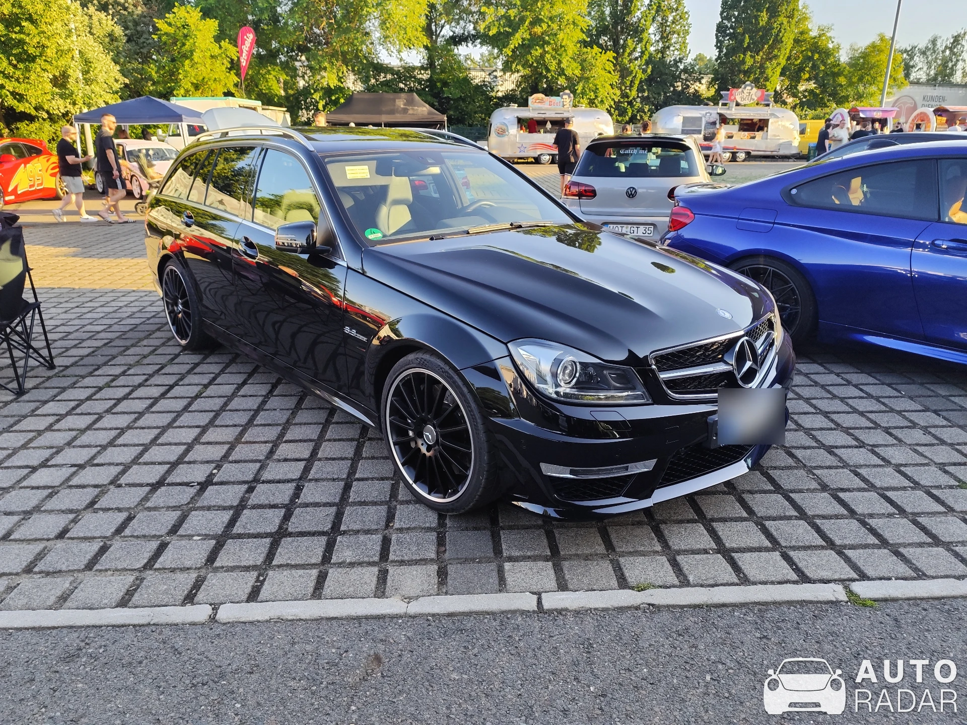 Mercedes-AMG C 63 Estate S204 spotted in Zwickau