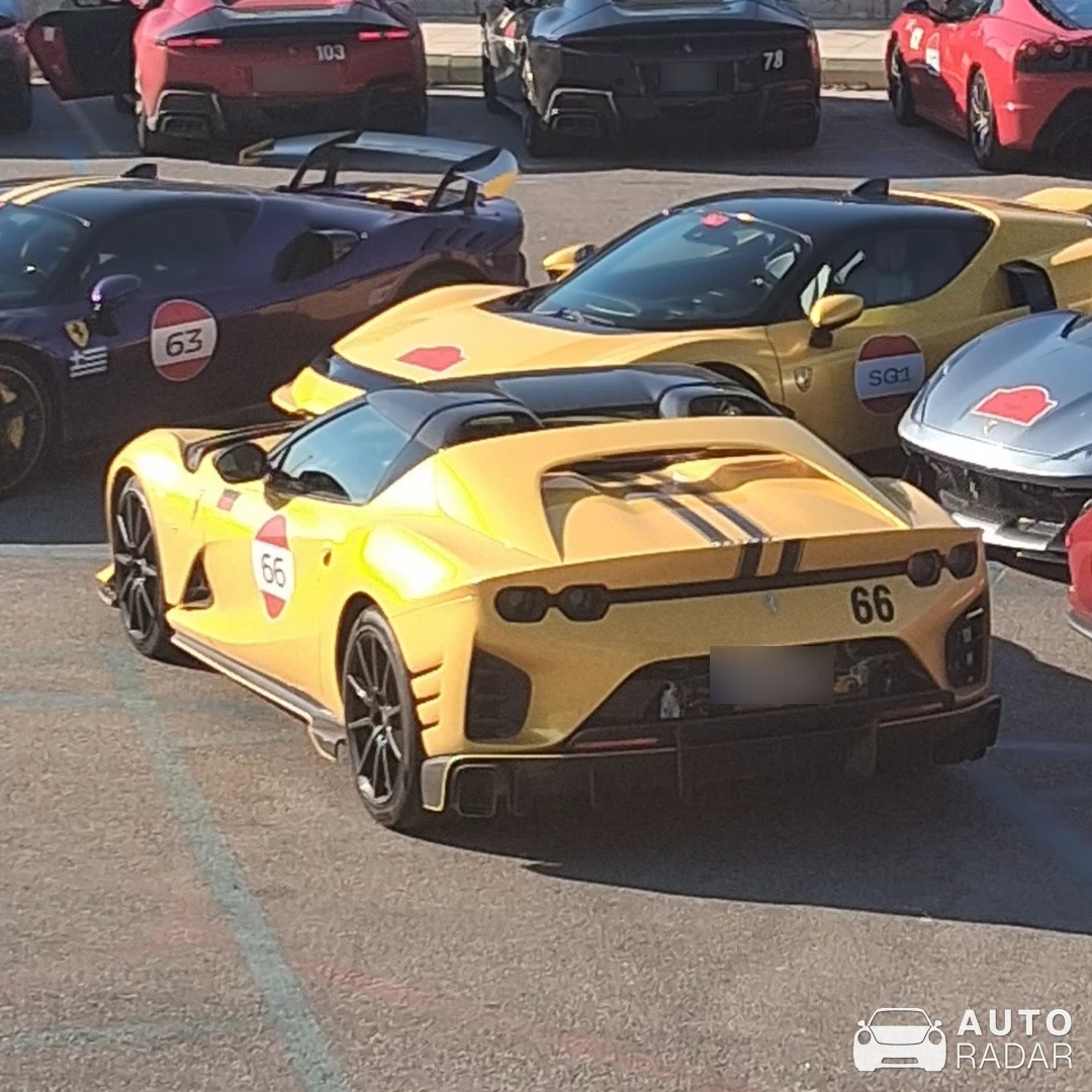 Ferrari 812 Competizione A spotted in Pireas