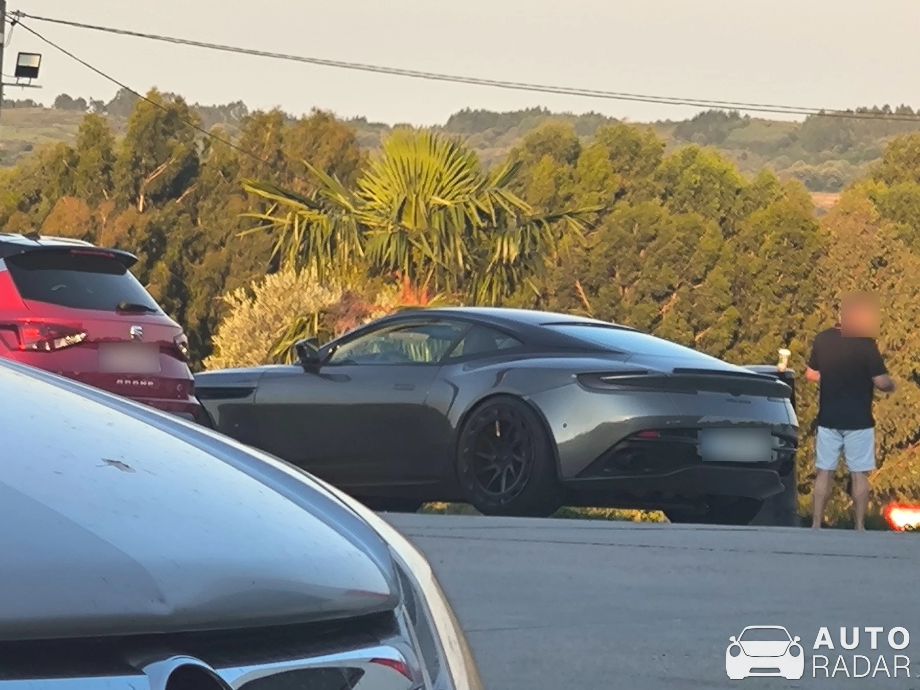 Aston Martin DB11 V8 spotted