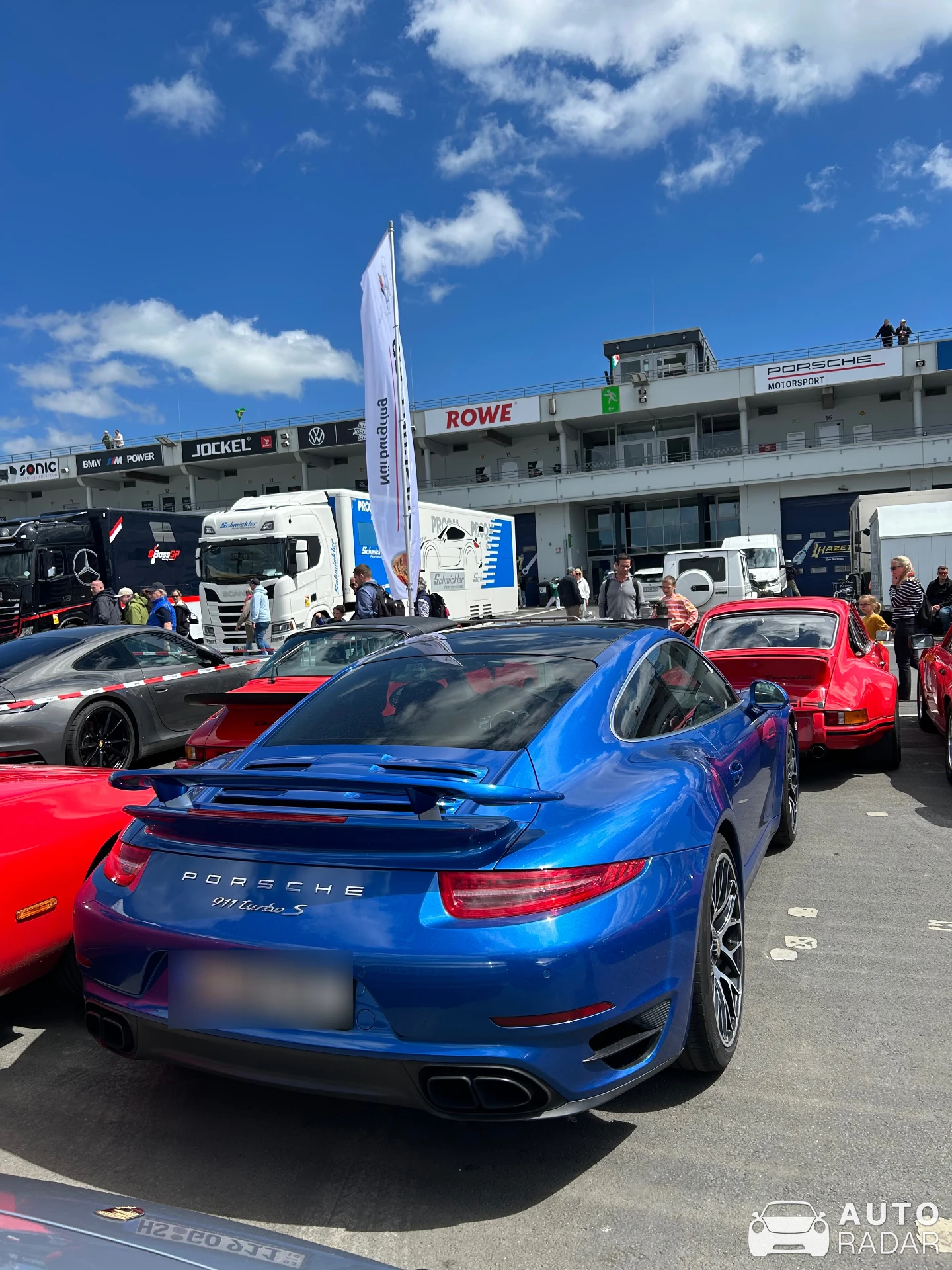 Porsche 991 Turbo S MkII spotted in Nürburg