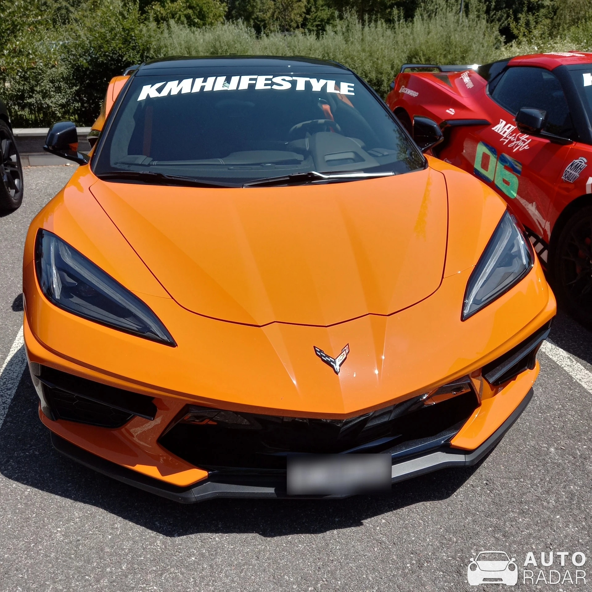 Chevrolet Corvette C8 spotted in Annecy