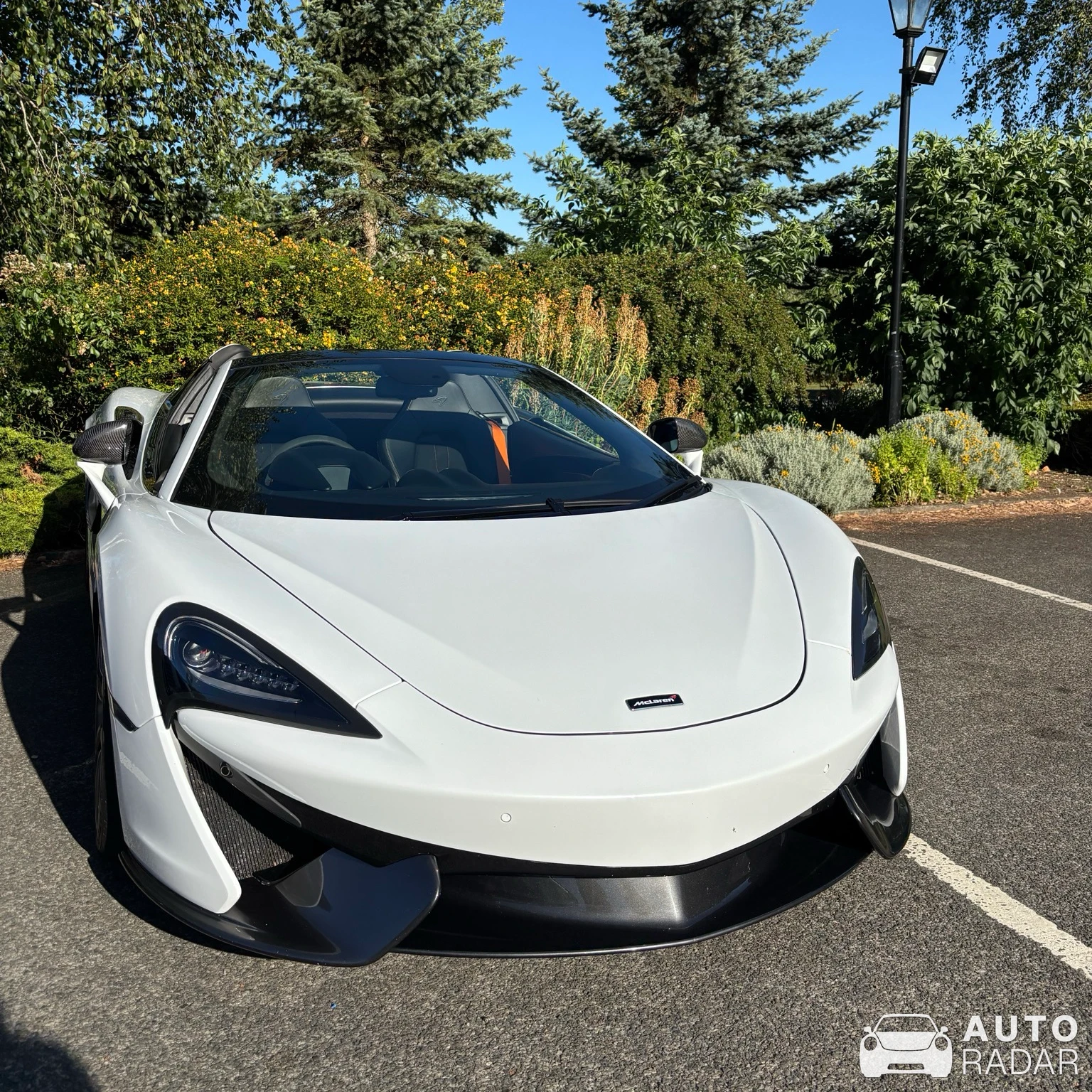 McLaren 570S Spider spotted in Alcester