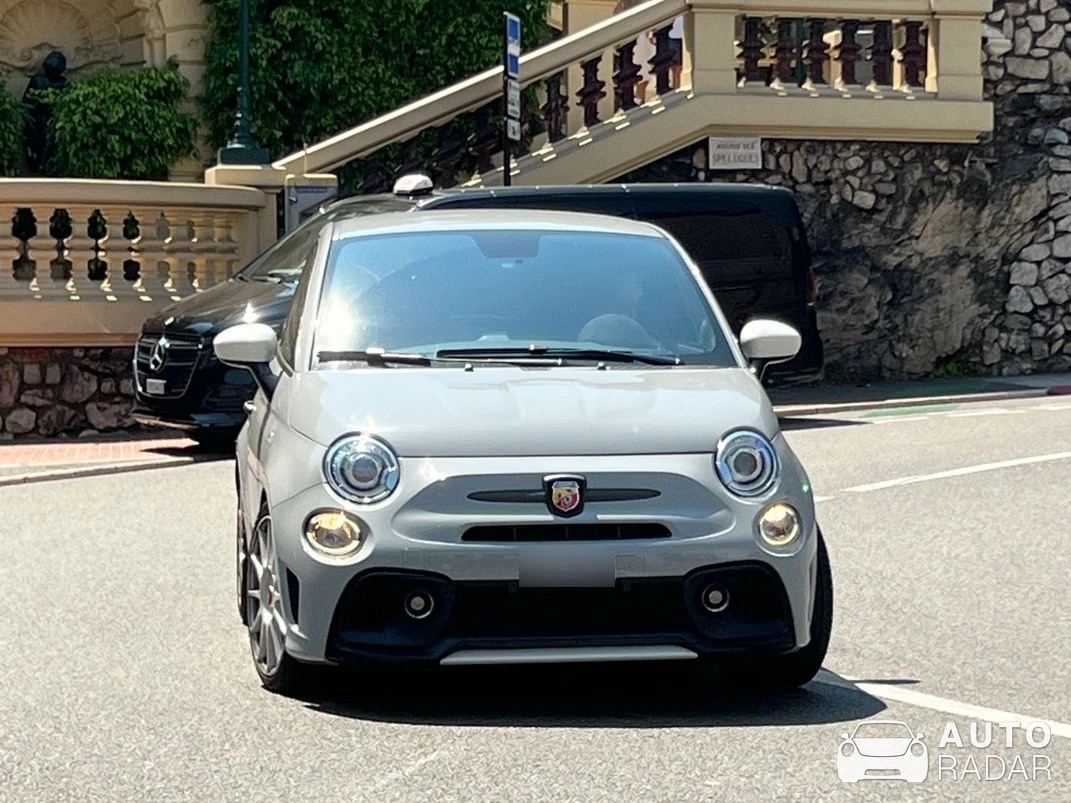 Abarth 595C Italia spotted in Monaco