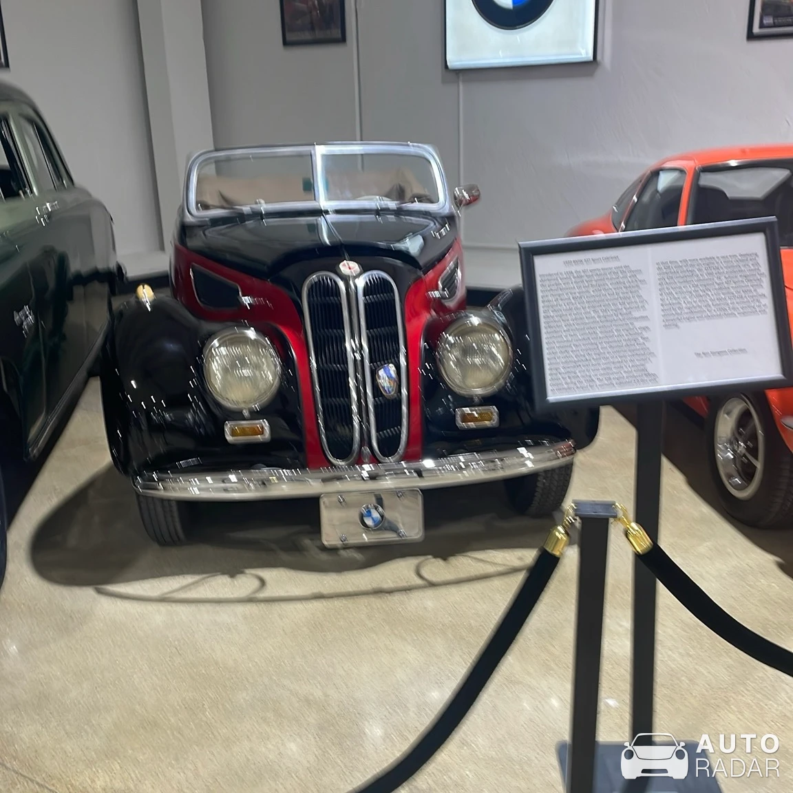 BMW 327 spotted in Fort Worth