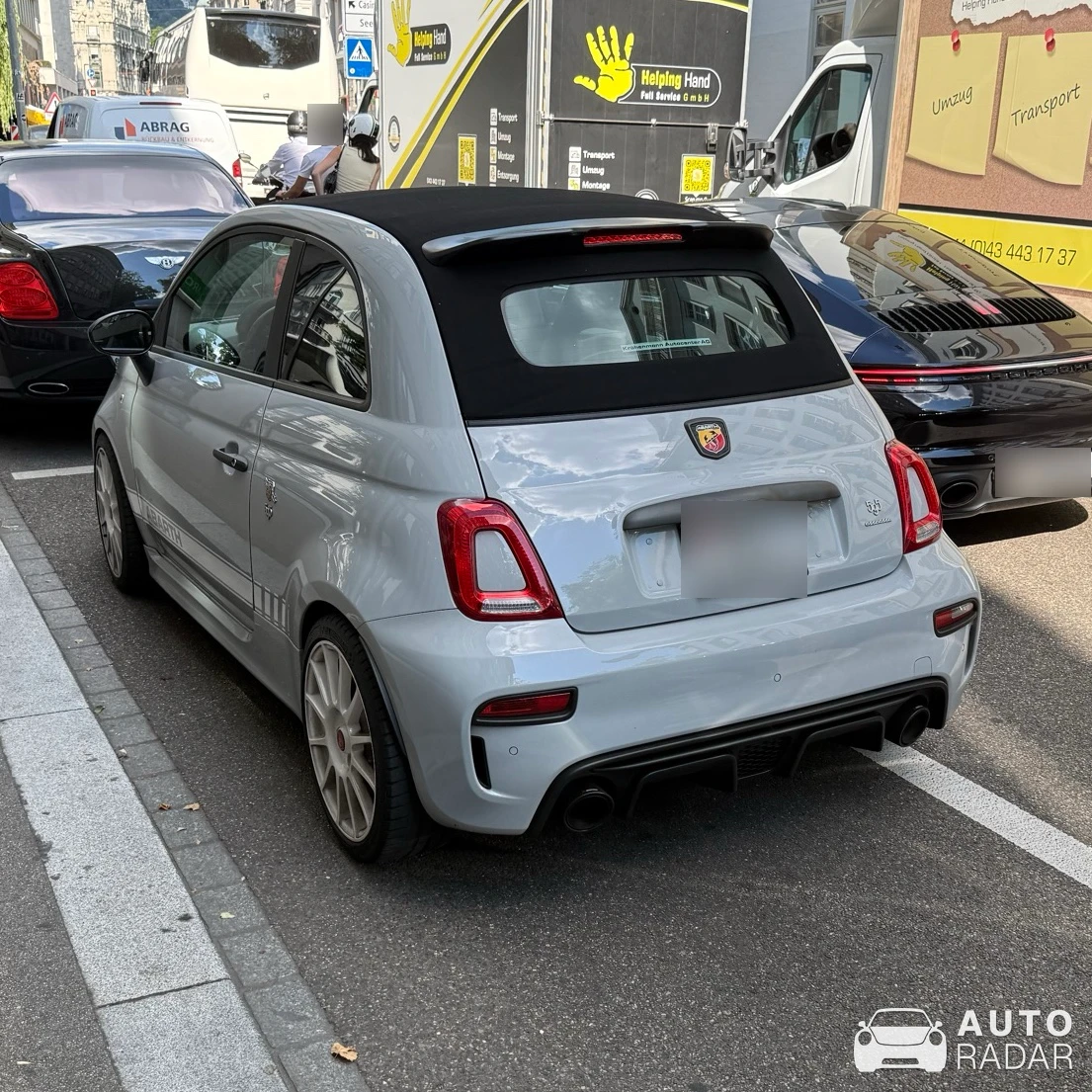 Abarth 595C Esseesse spotted in Zürich