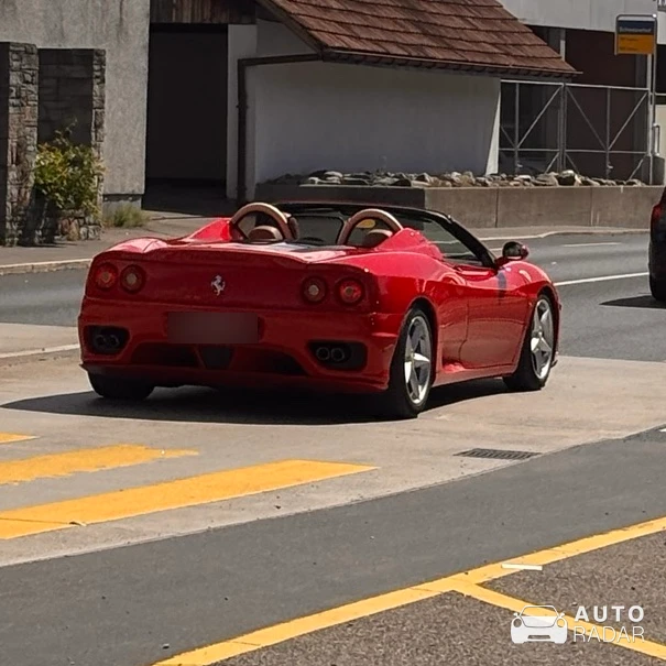 Ferrari 360 Spider spotted in Pfäffikon SZ