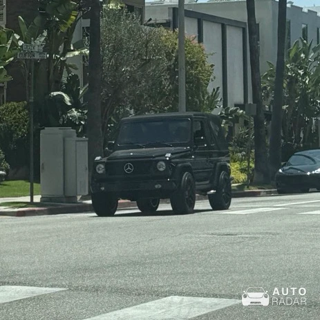 Mercedes-Benz G 500 W463 Cabriolet spotted in Beverly Hills