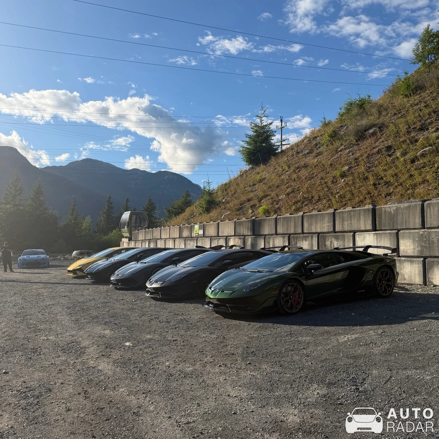 Lamborghini Aventador LP750-4 SuperVeloce Roadster spotted